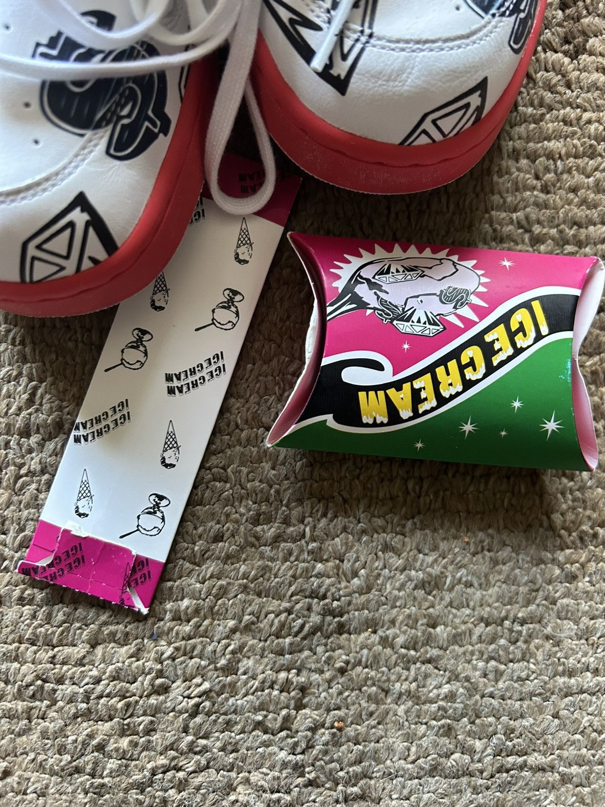 Icecream × Pharrell × Reebok BBC Ice Cream x BB4600 “Diamonds & Dollars” Size US 14 / EU 47 - 3 Thumbnail