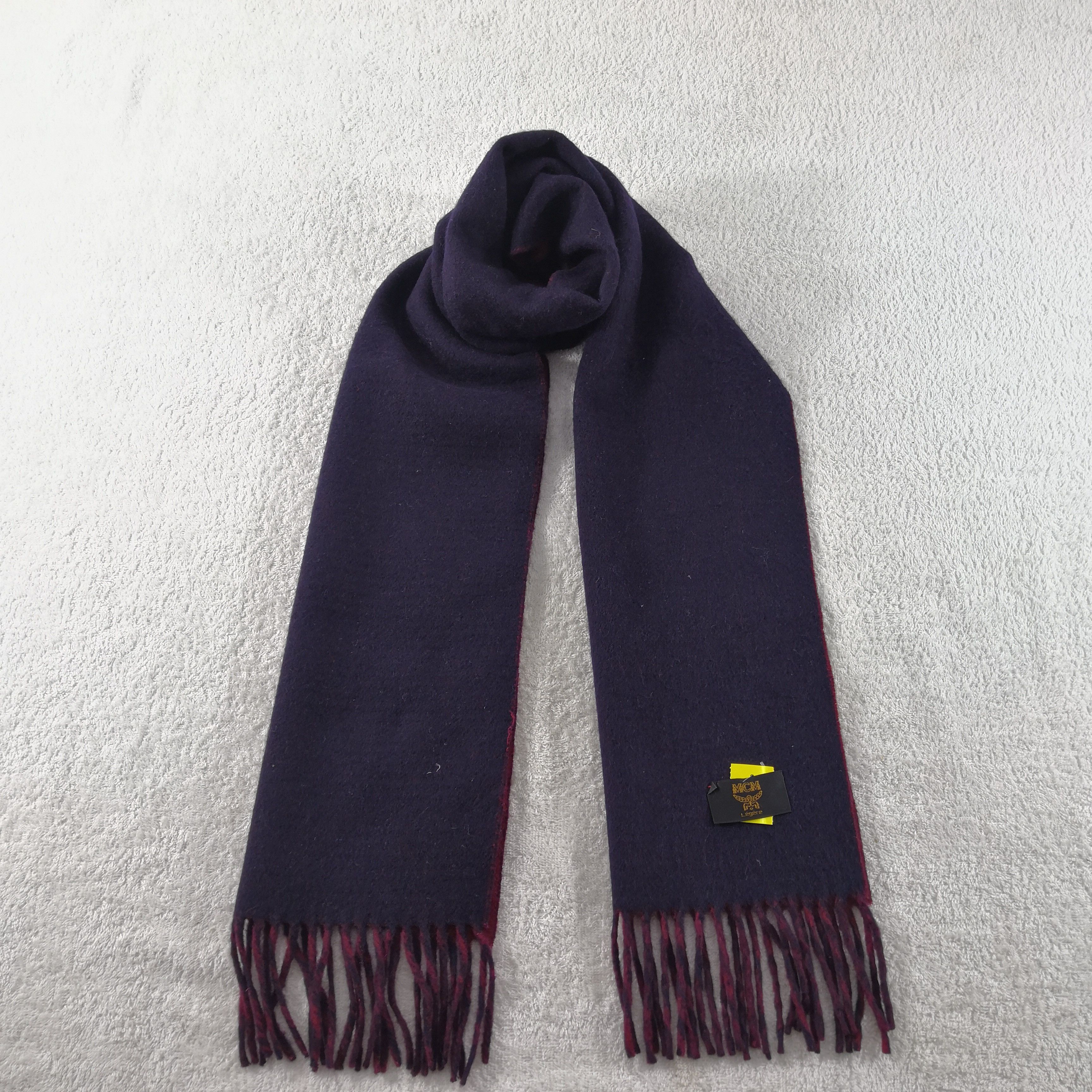 Vintage MCM Scarf Muffler Wool Cashmere Scarves