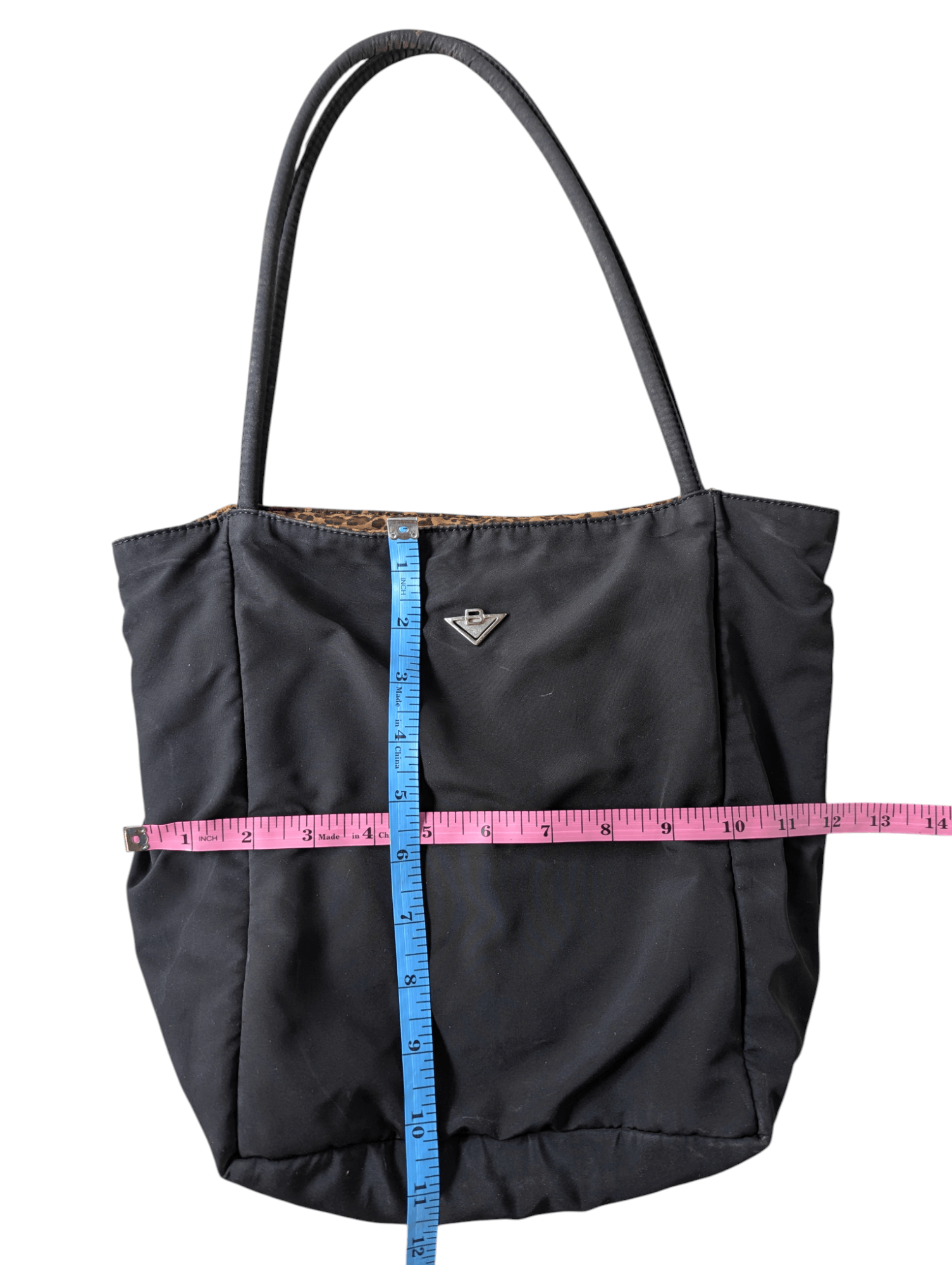 Bottega Veneta Bottega Veneta Reversible Leopard Print Black Tote Bag Size ONE SIZE - 11 Thumbnail