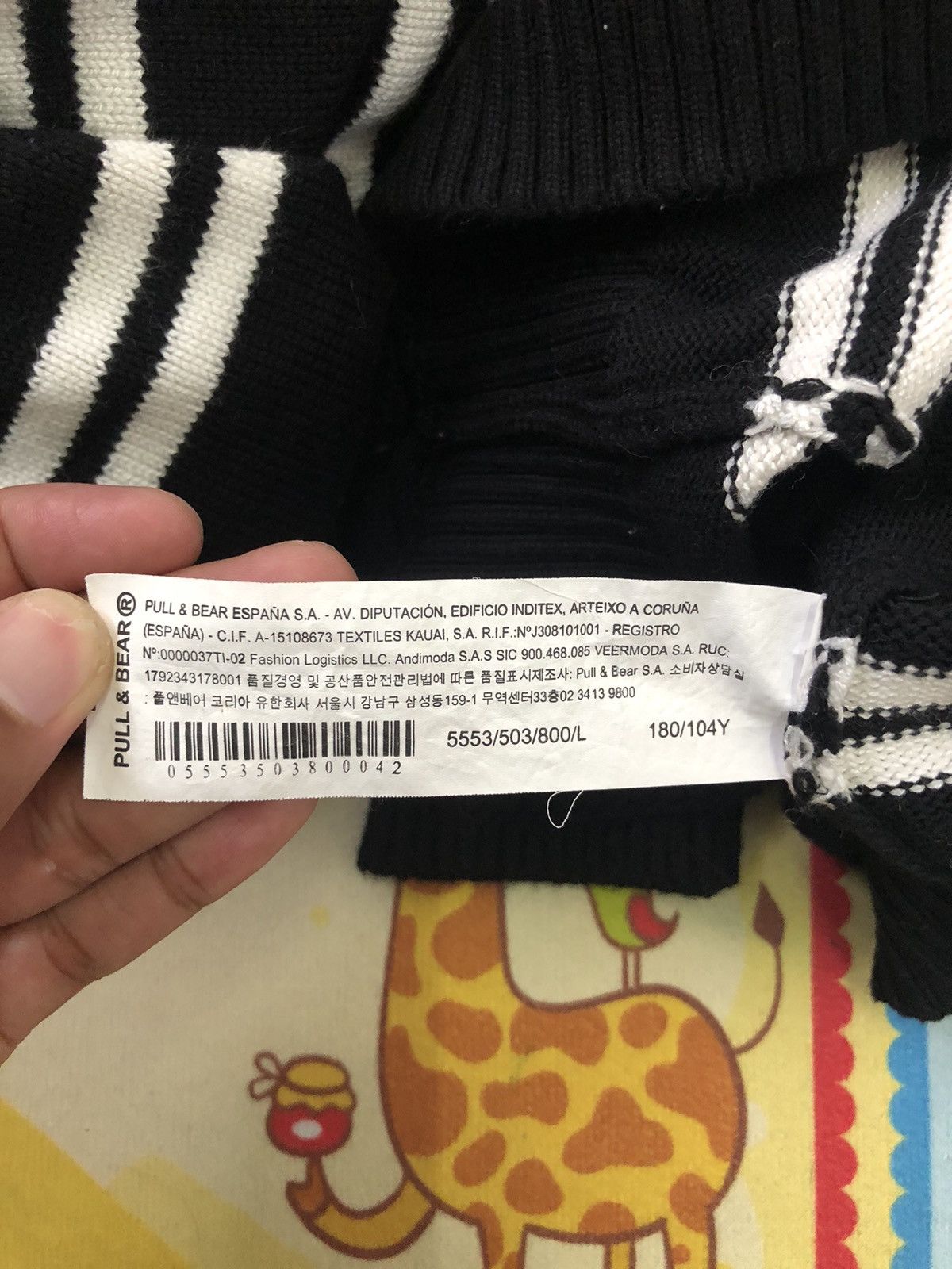 Pull & Bear Vintage Pull & Bear Crewneck Striped Knitwear Sweater Jumper Size US L / EU 52-54 / 3 - 10 Thumbnail