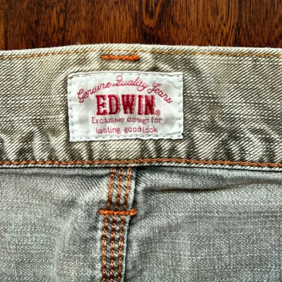 Vintage Vintage EDWIN Jeans. Size US 34 / EU 50 - 4 Thumbnail