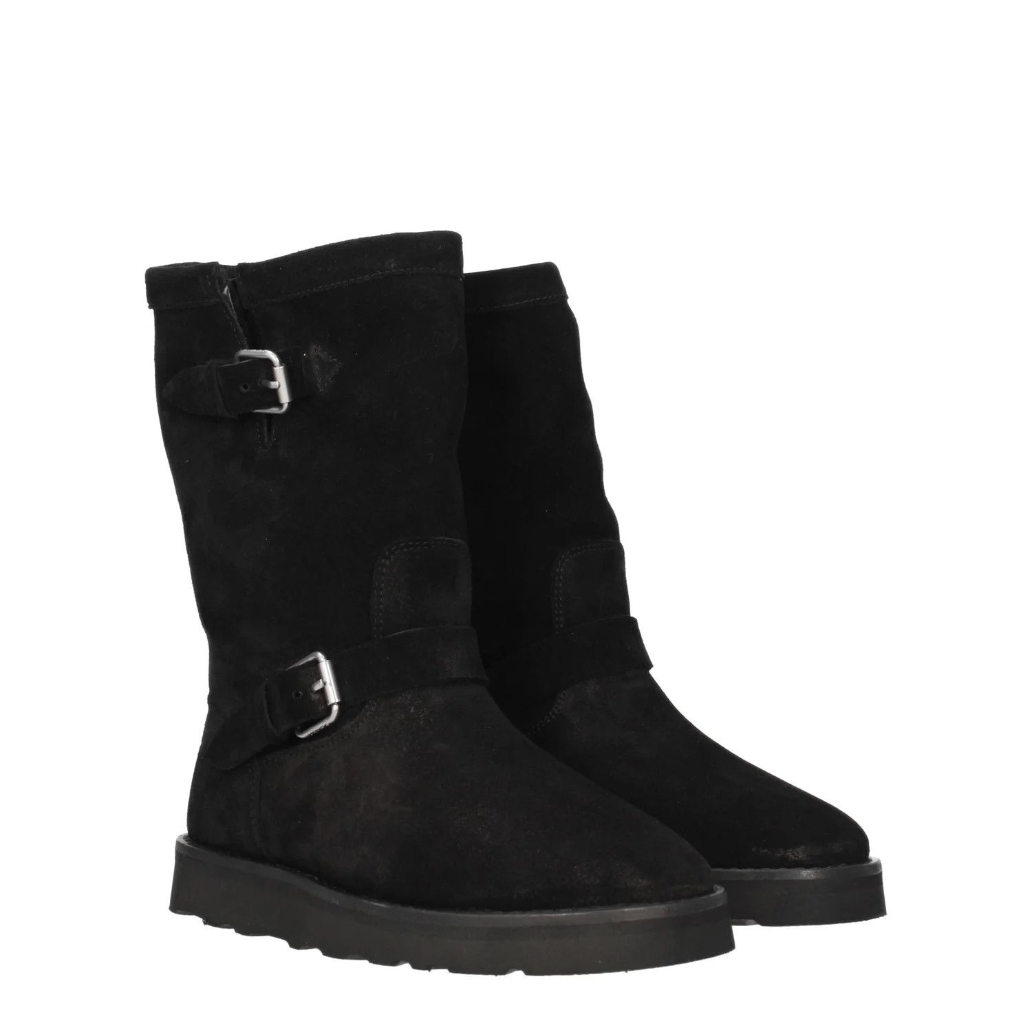 Kenzo ob1o1e1124 Suede Ankle Boots in Black Size US 9 / IT 39 - 2 Thumbnail