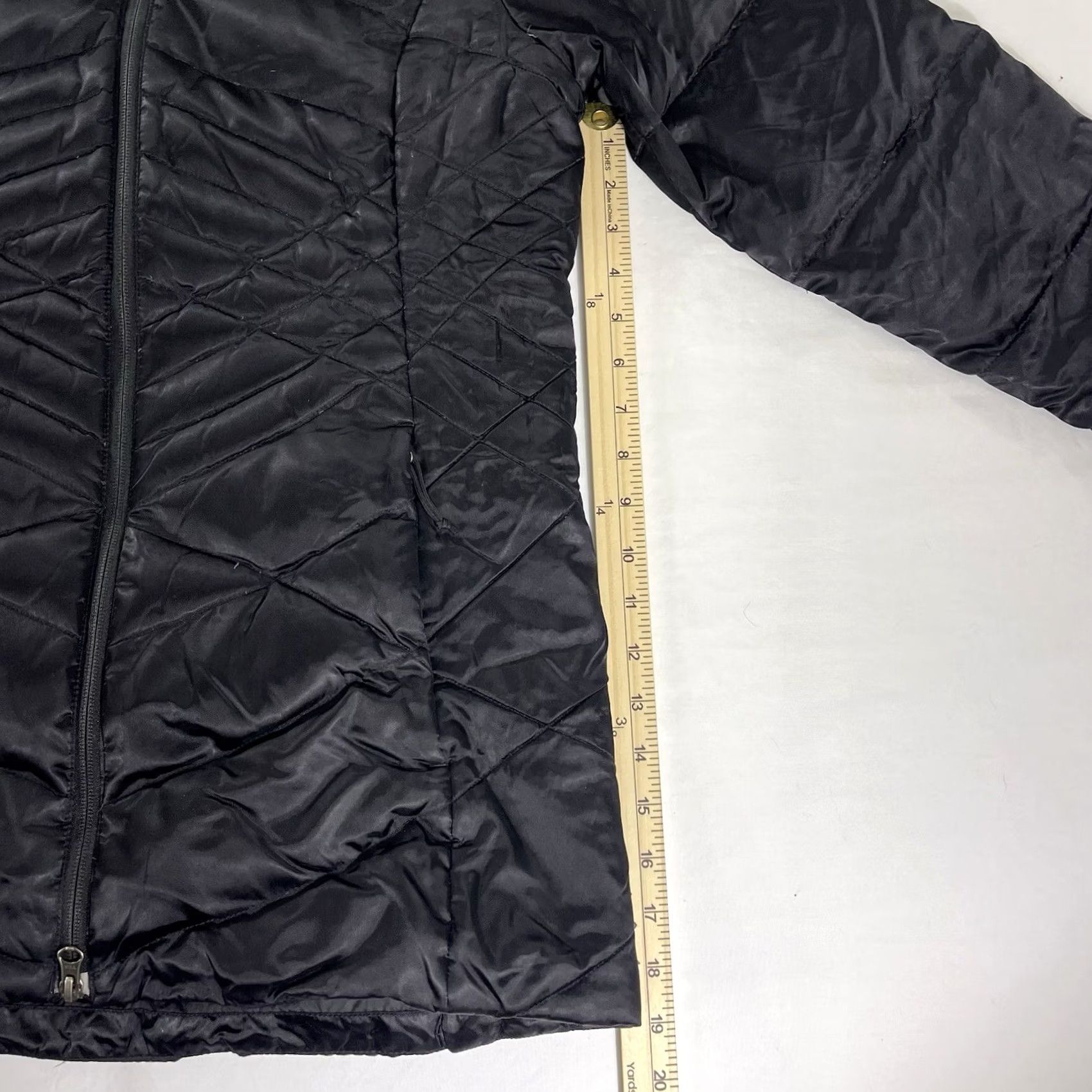 The North Face The North Face Womens Jacket Coat Black Hooded 550 Insulated Goose Down Puffer Jacket Size M / US 6-8 / IT 42-44 - 6 Thumbnail