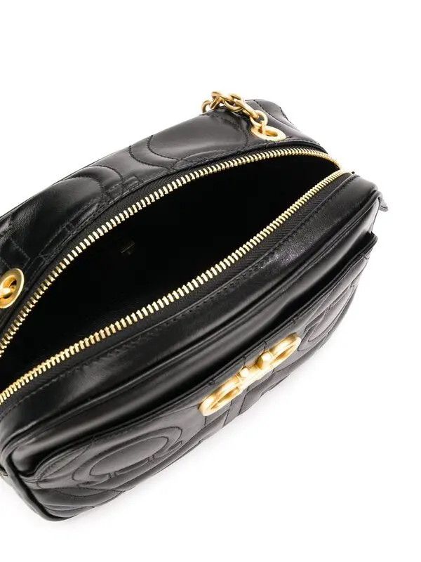 Salvatore Ferragamo o1s1rm0526 Size : OS / Crossbody Bag in Black Size ONE SIZE - 4 Thumbnail
