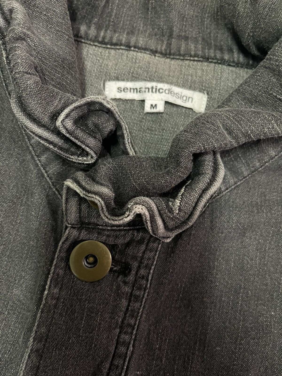 semanticdesign JAPANESE BRAND🔥 SEMANTIC DESIGN BONDAGE PUNK JACKET Size US M / EU 48-50 / 2 - 4 Thumbnail