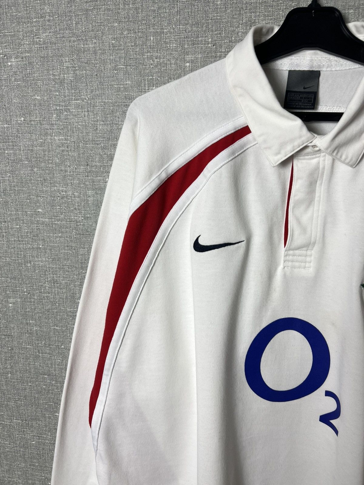 Nike Vintage Nike England Rugby World Cup 2003 Long Sleeve Jersey Size US XXL / EU 58 / 5 - 6 Thumbnail