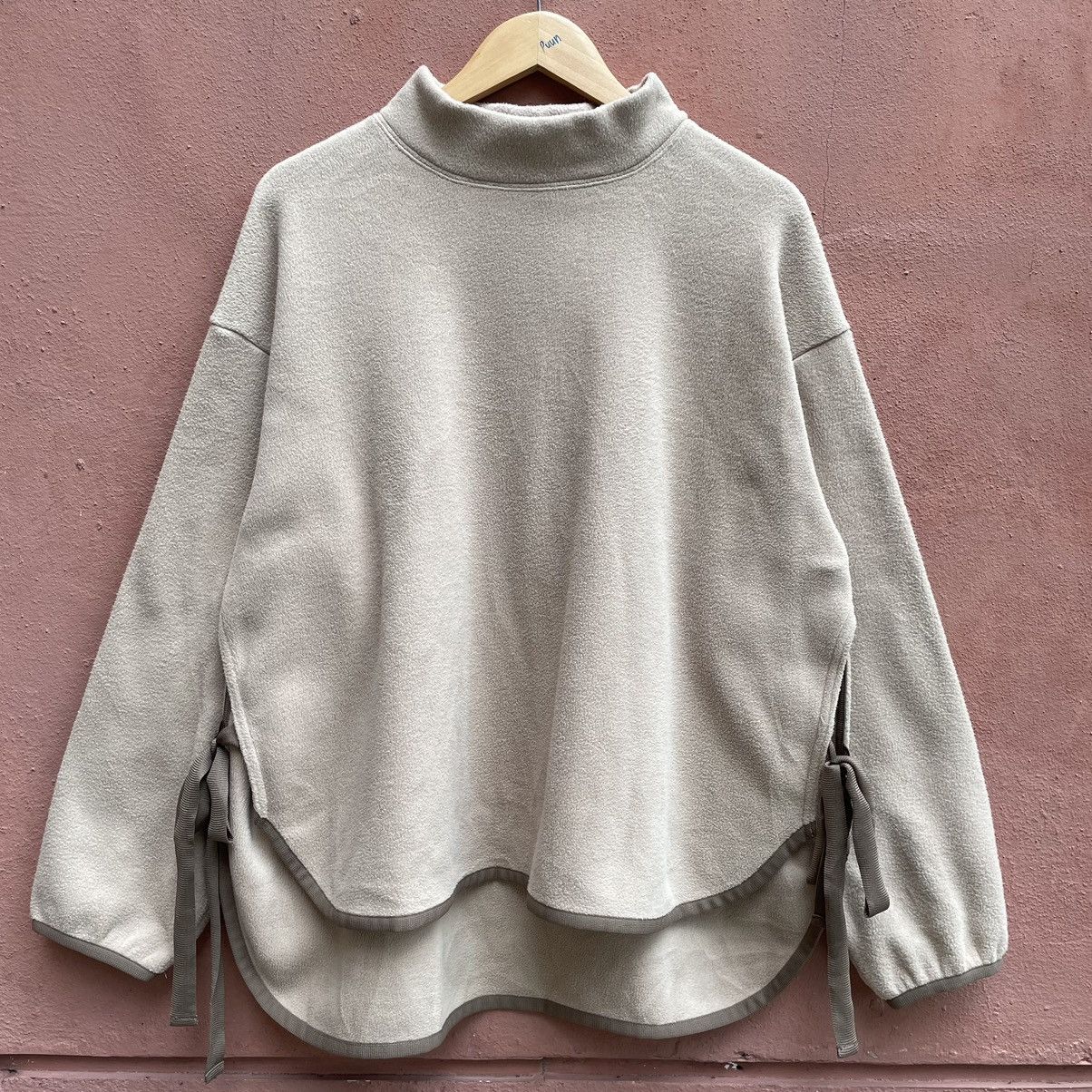 image of Uniqlo Fleece Sweatshirt in Beige, Men's (Size XL)