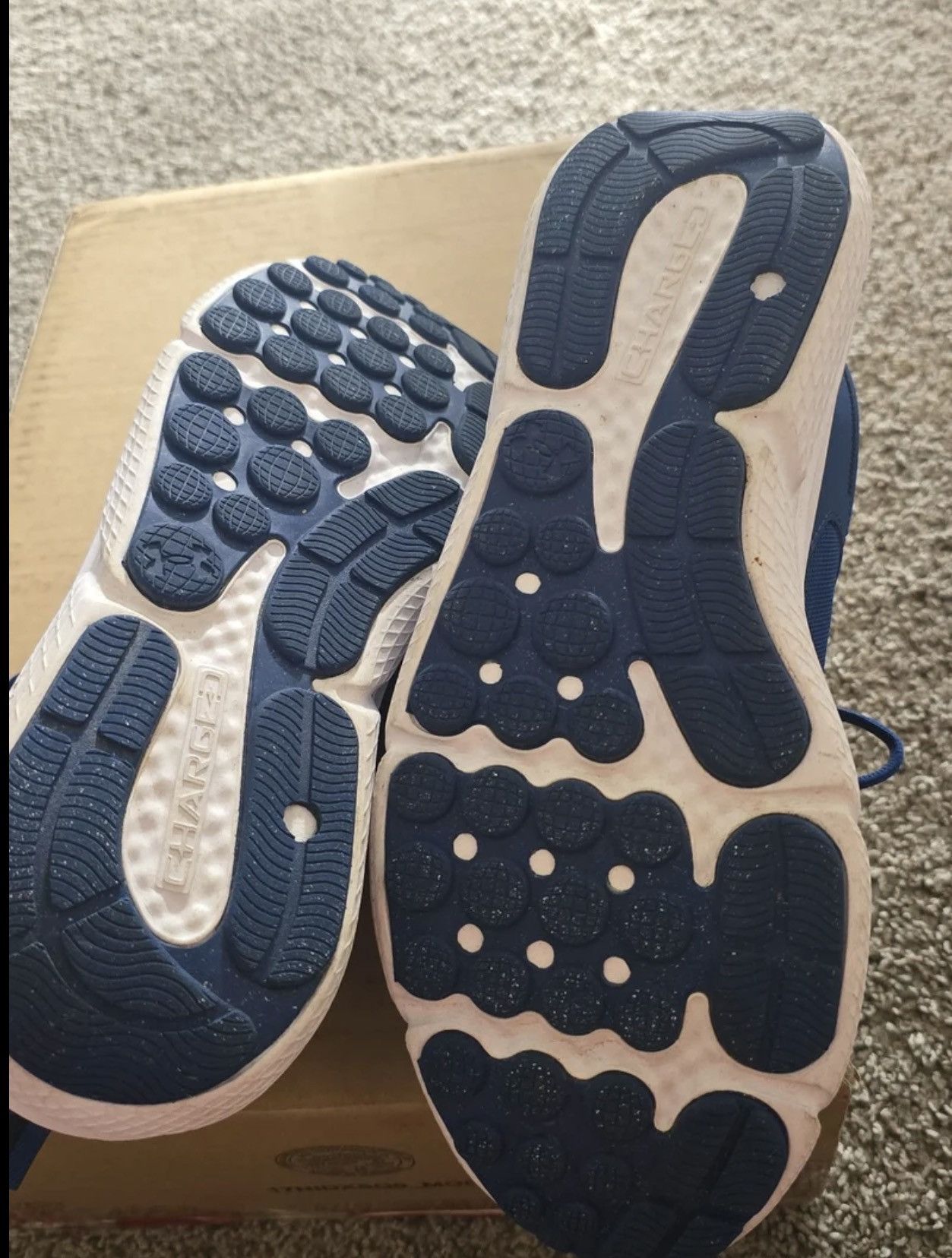 Under Armour Under Armour Assert 10 Blue Athletic Sneakers Size 13 Size US 13 / EU 46 - 4 Thumbnail