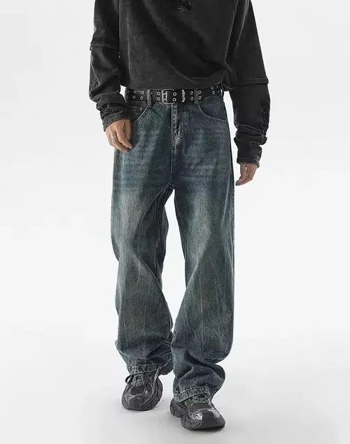 VIBE Streetwear Retro Vintage Style Jorts Shorts y2k Size US 30 / EU 46 - 1 Thumbnail