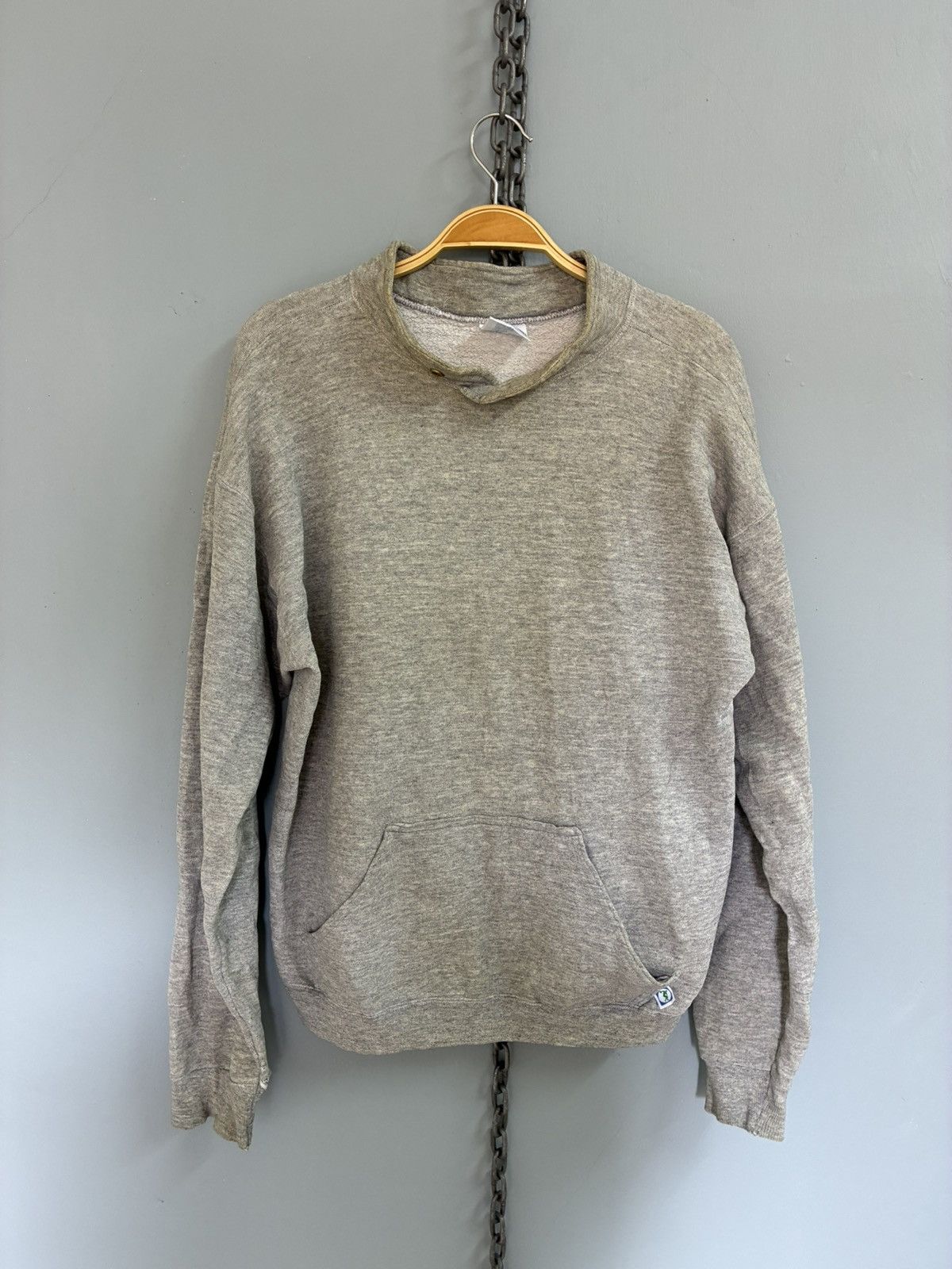 Vintage Vintage 80a Discus plain sweatshirt Size US M / EU 48-50 / 2 - 1 Thumbnail