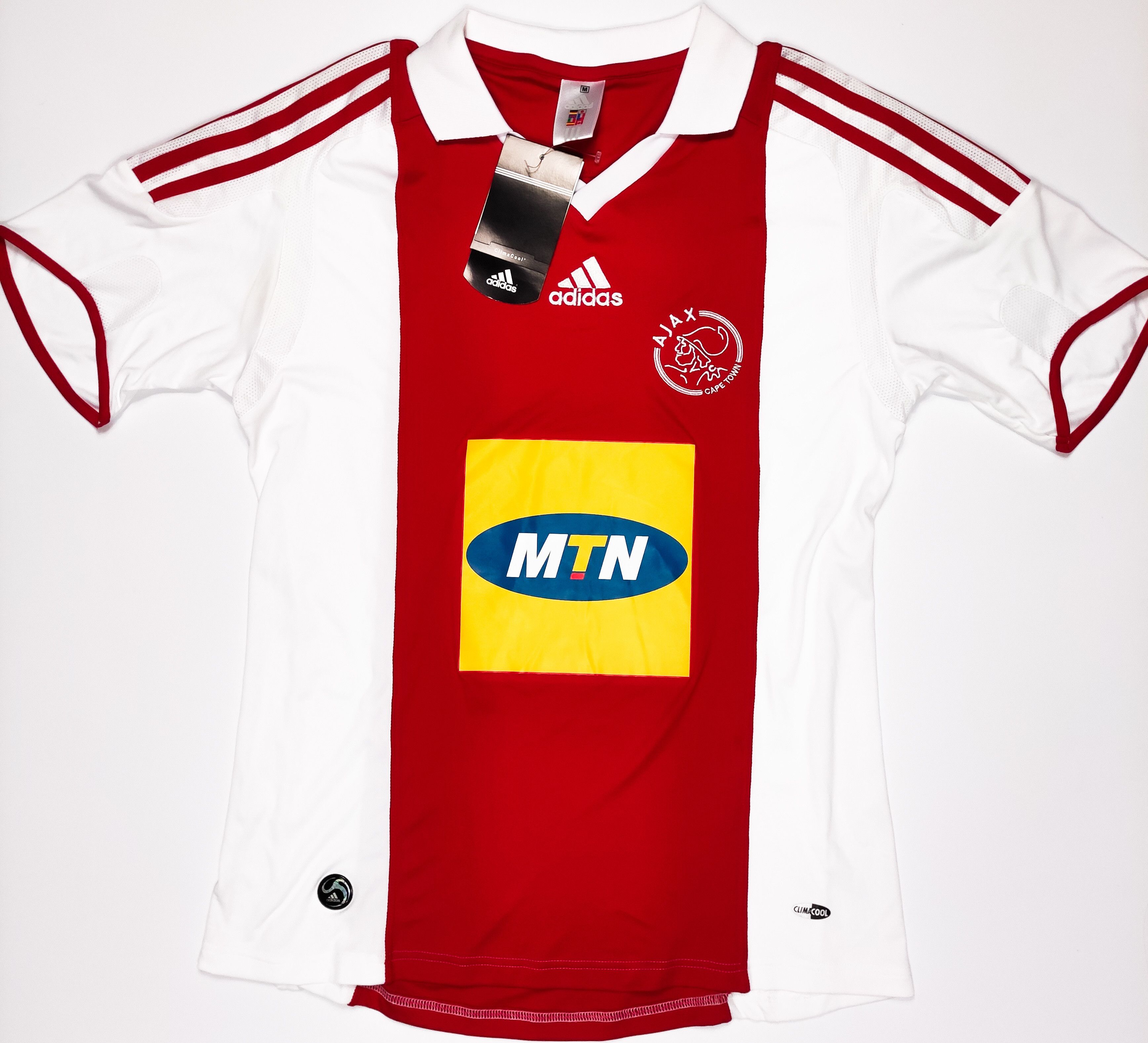 Adidas BNWT Ajax Cape Town 2009 2010 Home Jersey South Africa RSA Size US L / EU 52-54 / 3 - 1 Thumbnail