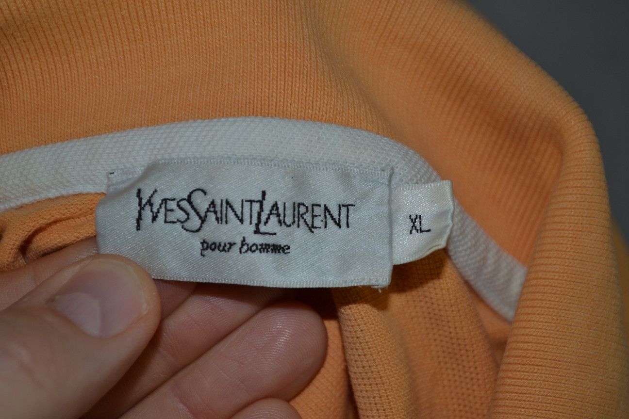 Vintage × Yves Saint Laurent Vintage Yves Saint Laurent YSL Polo Shirt XL Size US XL / EU 56 / 4 - 6 Thumbnail
