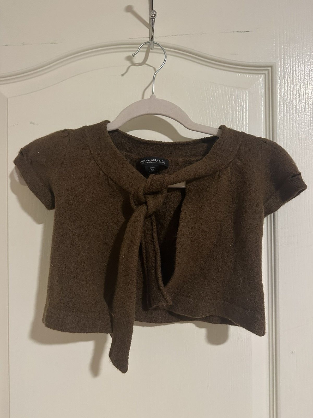 Banana Republic Wool boho tie top Size XXS / US 00 / IT 34 - 1 Thumbnail