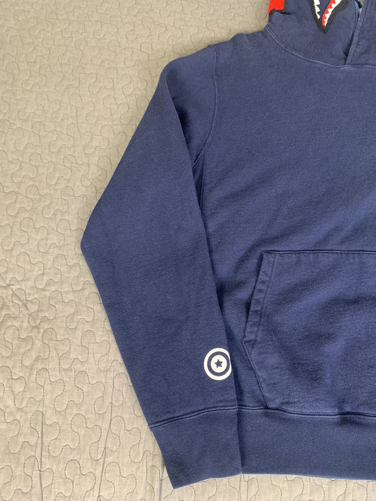 Bape A Bathing Ape Bape Shark Hoodie Made in Japan Size US M / EU 48-50 / 2 - 11 Thumbnail