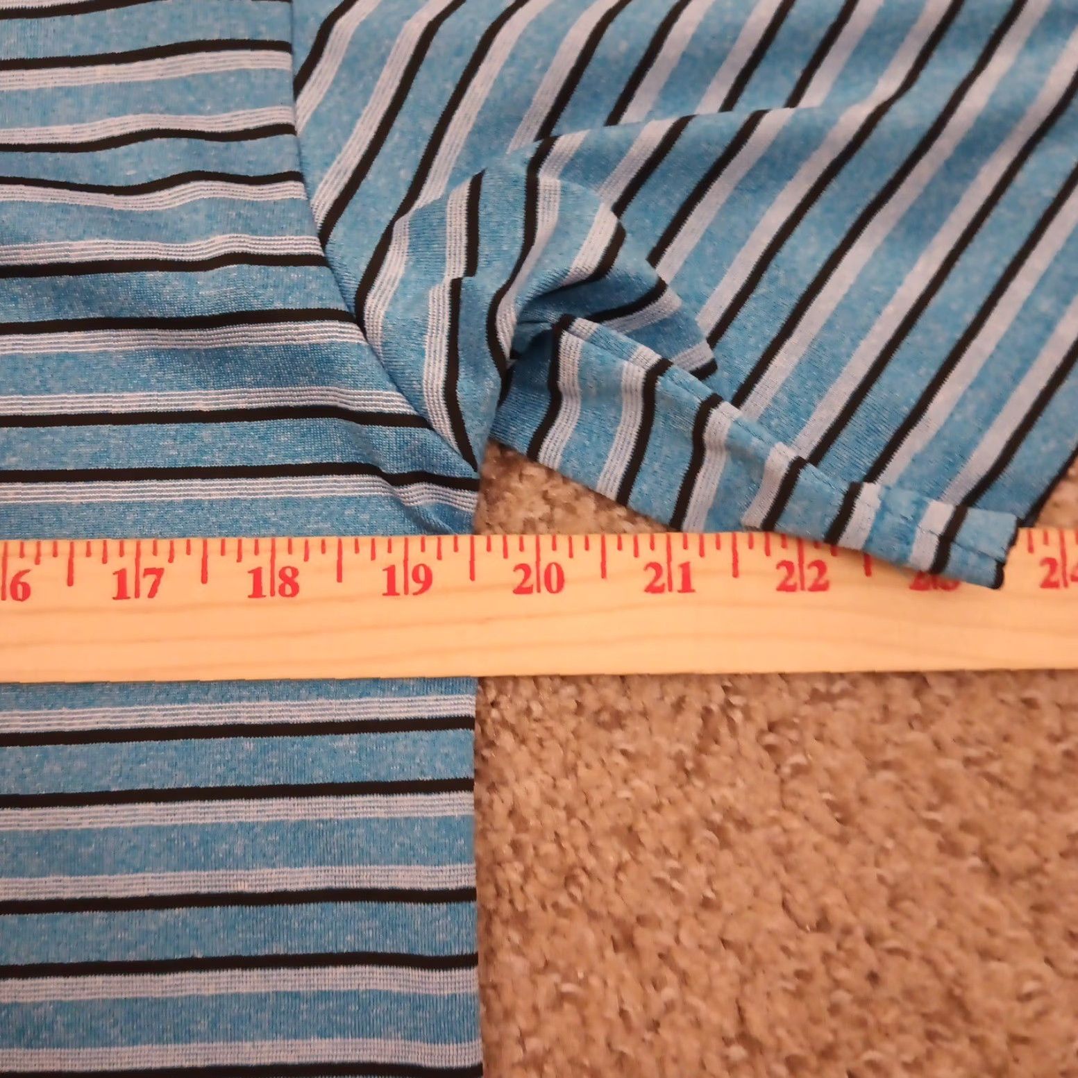 Vintage Grand Slam Polo Shirt Mens Small Blue Striped Short Sleeve Polyester Polo Shirt Mens S Blue Striped Short Sleeve Polyester Size US S / EU 44-46 / 1 - 7 Thumbnail