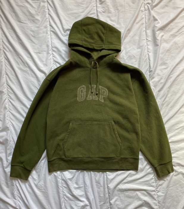 Olive green gap discount hoodie