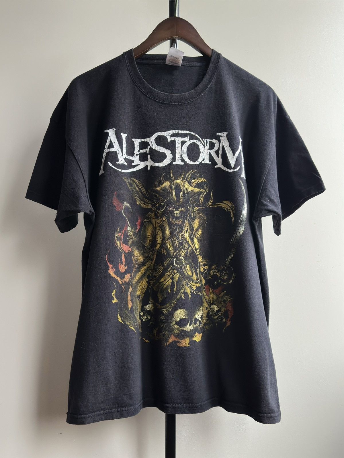 Band Tees × Vintage VINTAGE ALESTORM METAL BAND ROCK TEE Size US XXL / EU 58 / 5 - 1 Thumbnail