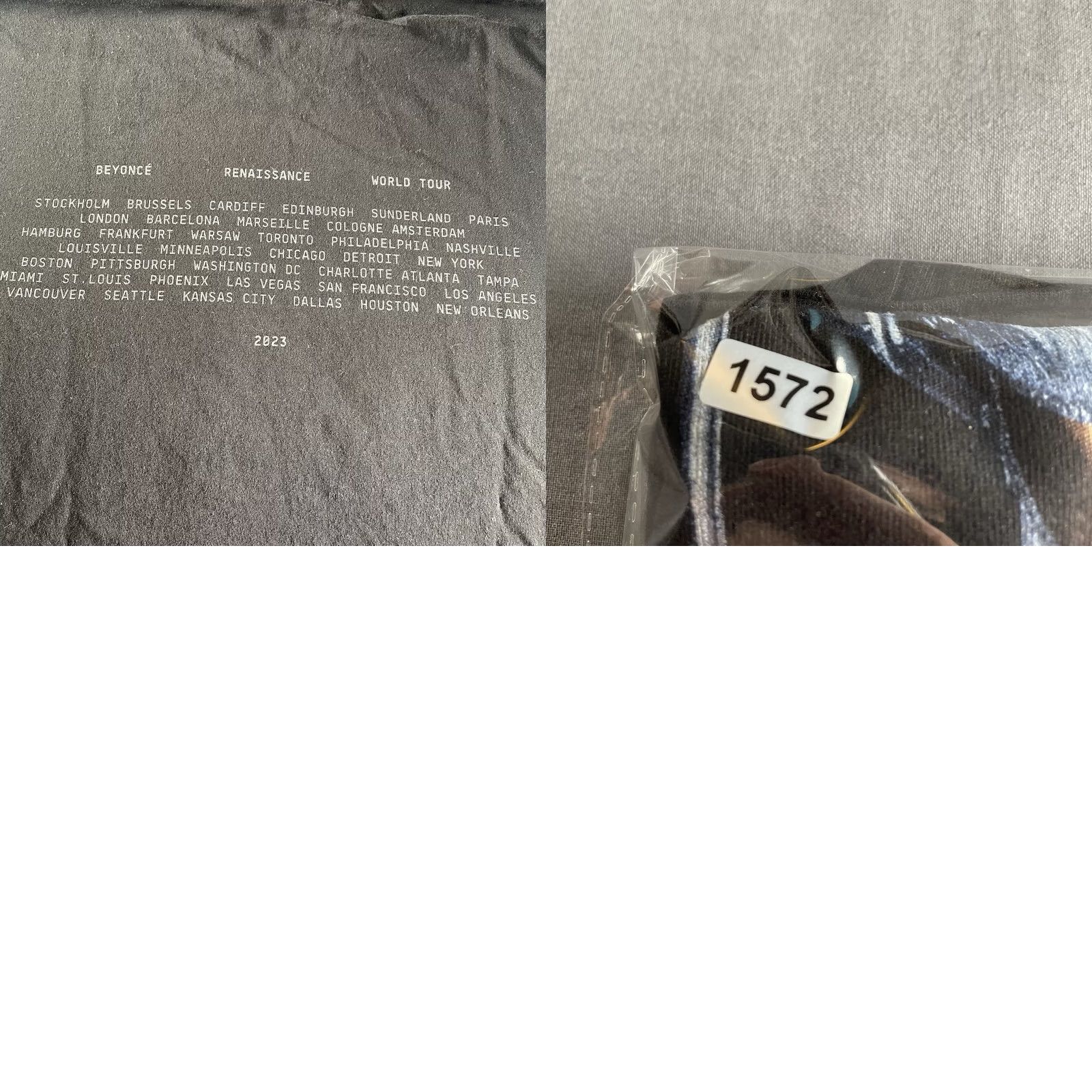 Vintage Beyonce Shirt World Tour Merchandise Cowboy Hat On a Horse Large Black Crew Neck Short Sleeve T-Shirt Mens Size US L / EU 52-54 / 3 - 8 Thumbnail