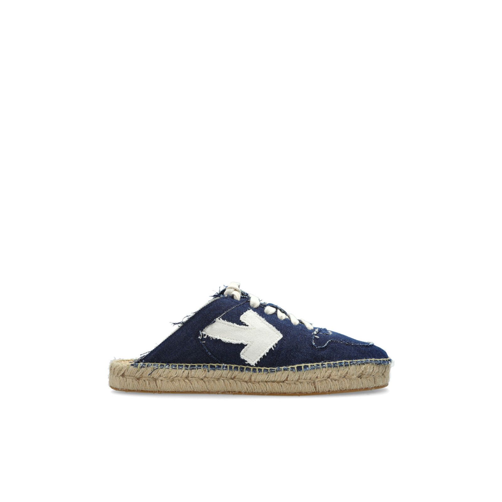 Off-White OFF-WHITE Arrow Navy Mules New & Authentic (Men's size:10;) Size US 10 / EU 43 - 1 Thumbnail