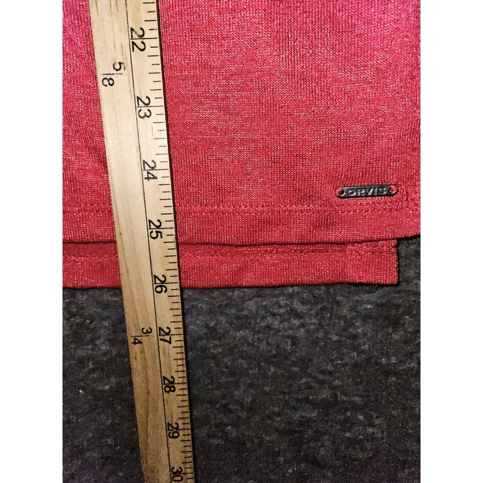 Orvis Orvis V-Neck Blouse Sleeveless Women's Large Red Stretch Casual Hiking Camping Size L / US 10 / IT 46 - 5 Thumbnail