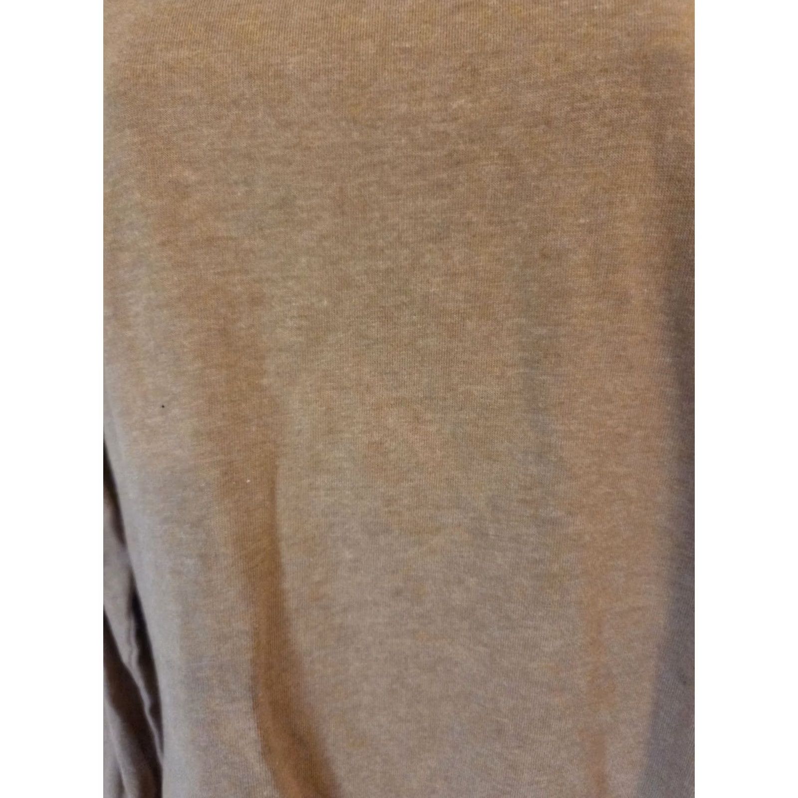 Coldwater Creek Coldwater Creek Shirt Womens M Brown Turtleneck Long Sleeve Top Size M / US 6-8 / IT 42-44 - 3 Thumbnail