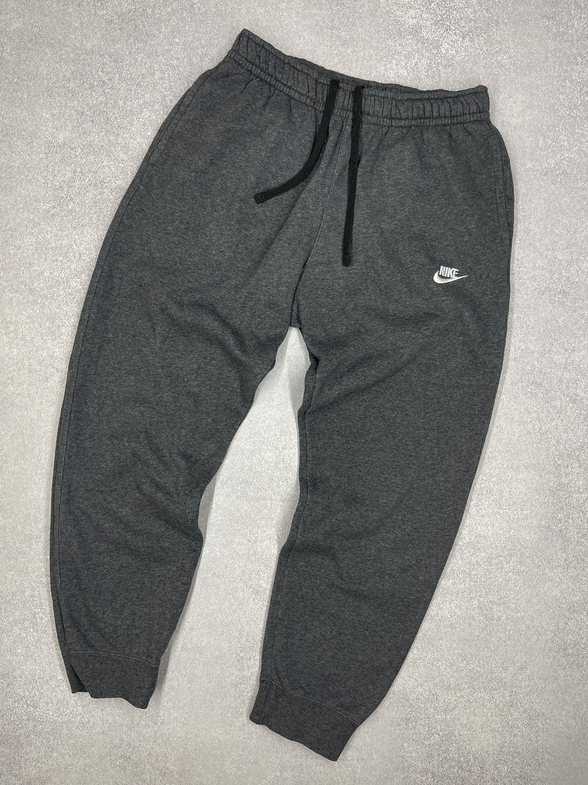 Nike Mens Nike Basic Grey Sweatpants Small Logo Drill Y2K ACG TN Size US 32 / EU 48 - 1 Thumbnail