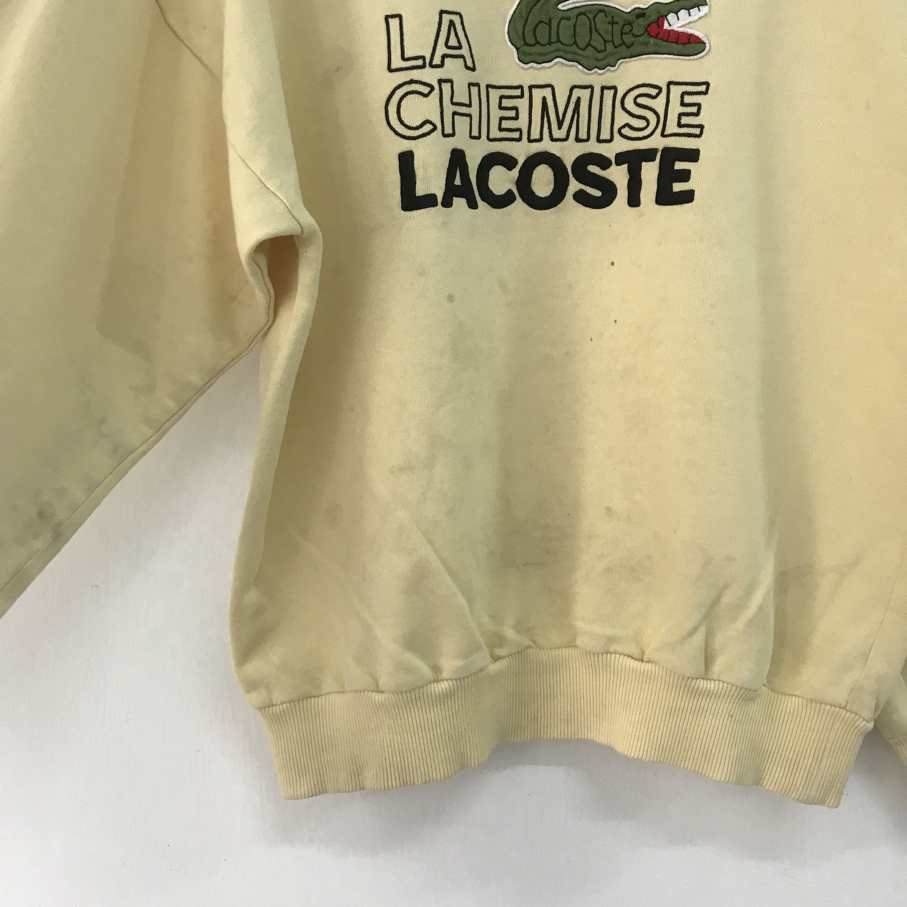 Lacoste Vintage 1990s Chemise Lacoste - 154 Size US M / EU 48-50 / 2 - 5 Thumbnail