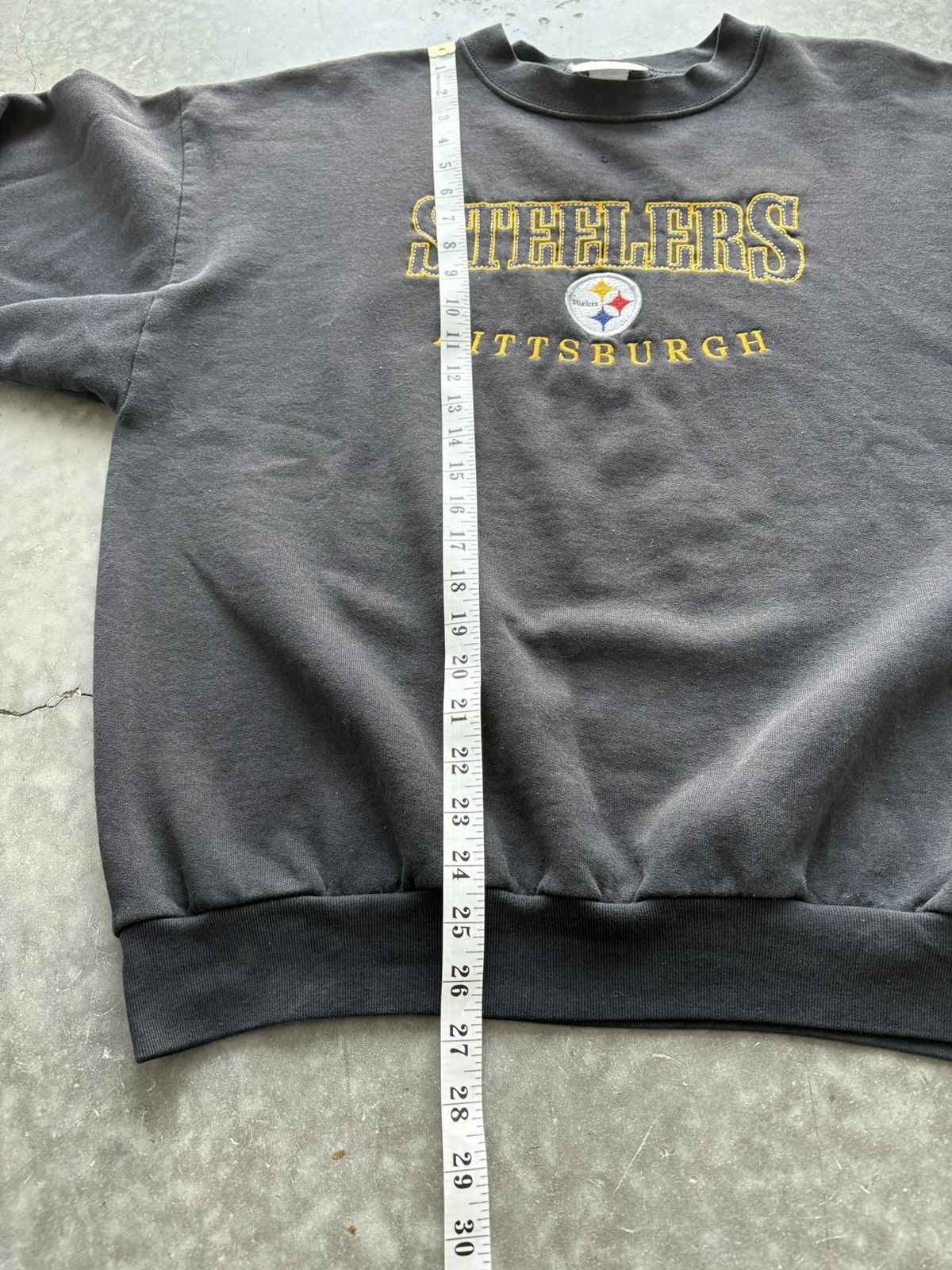Logo Athletic Vintage 90s Pittsburgh Steelers Embroidered Sweatshirt Size US L / EU 52-54 / 3 - 6 Thumbnail