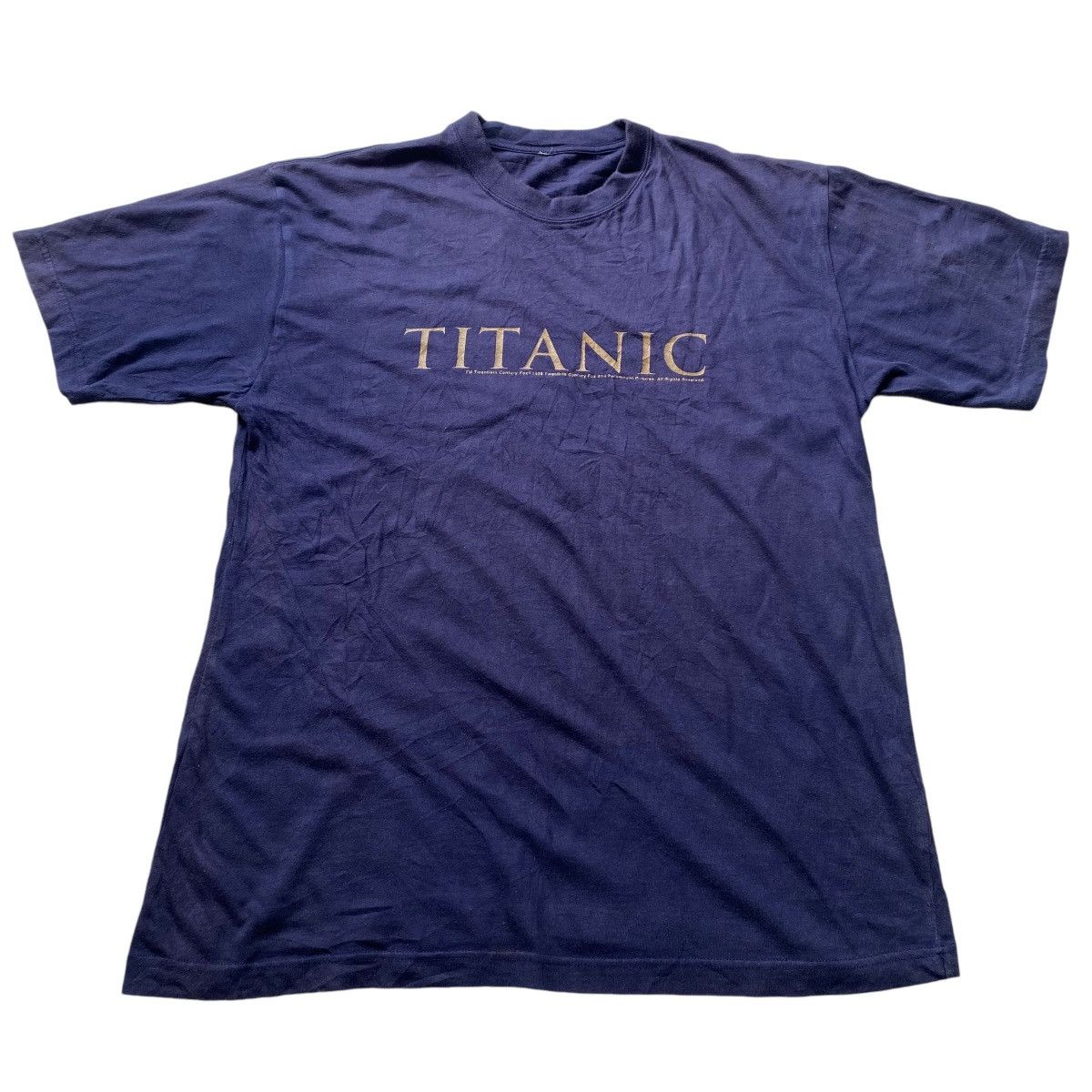 Vintage Vintage 1998 Titanic Promo Shirt Size US L / EU 52-54 / 3 - 1 Thumbnail
