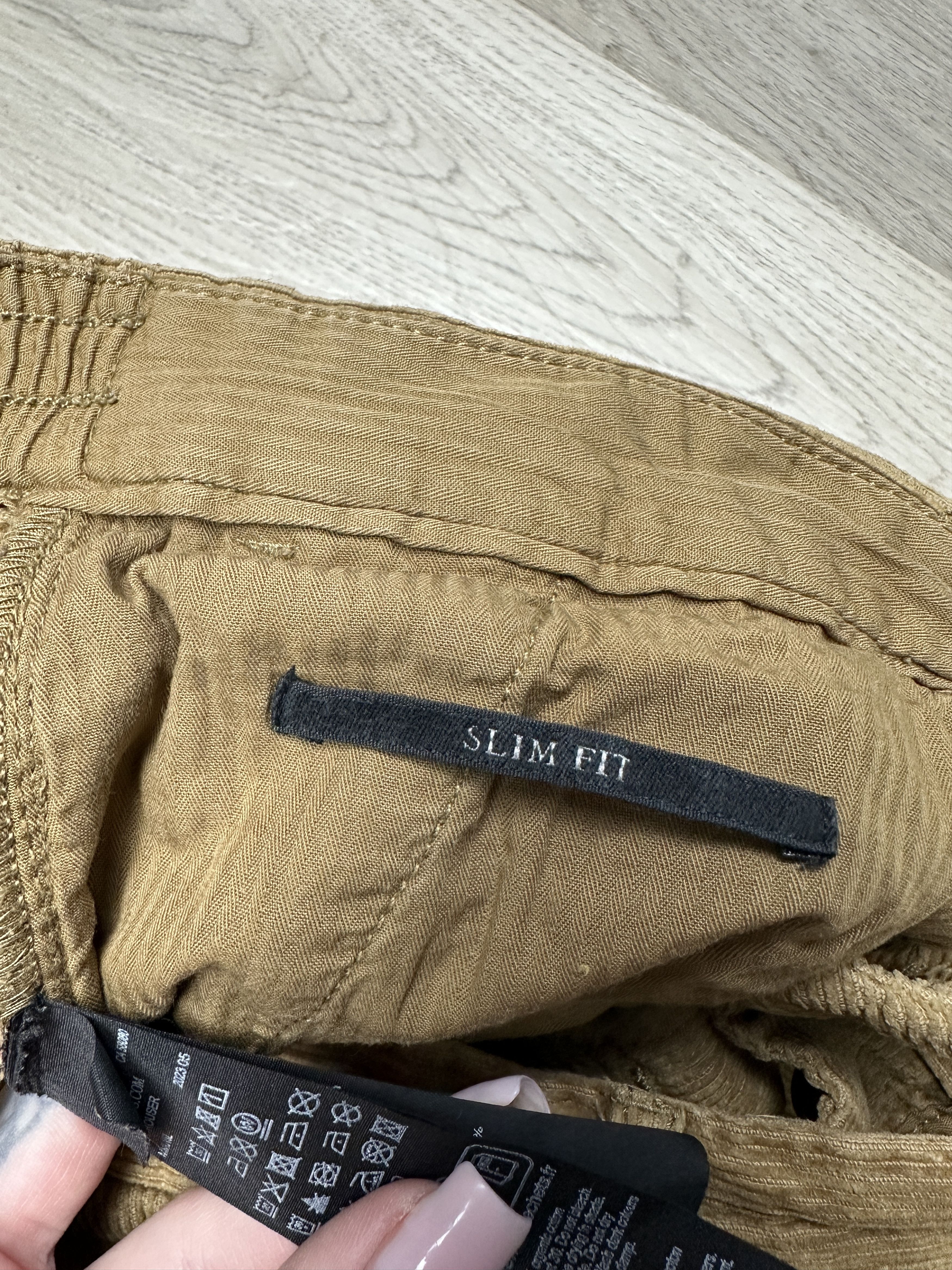 Allsaints Allsaints Sleid Mens Corduroy Trousers Pants Slim Fit Size US 36 / EU 52 - 4 Thumbnail