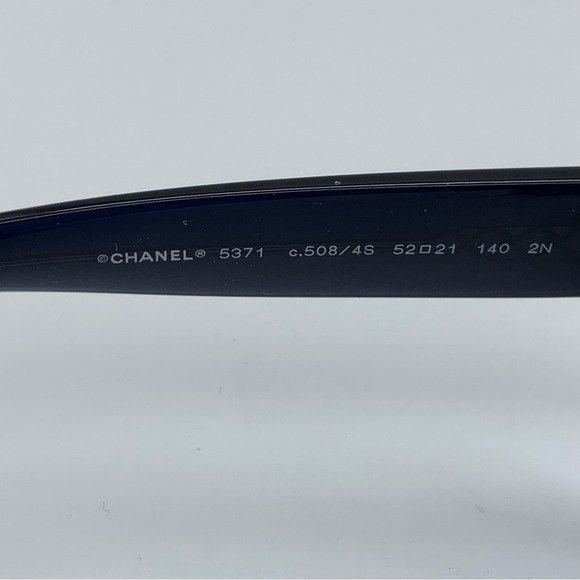 Chanel Chanel 5371 Dark Blue Oversized Sunglasses Size ONE SIZE - 10 Thumbnail
