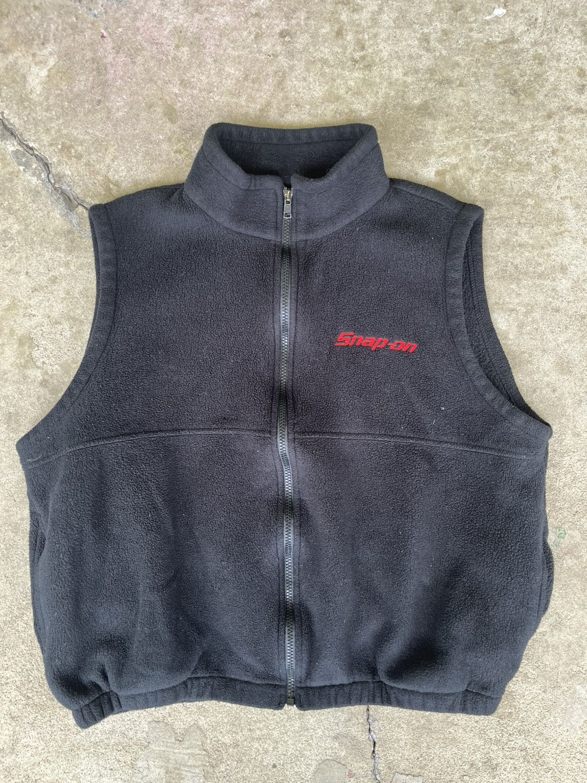 Vintage Rare Vintage Swingster Snap-On Fleece Vest Size US L / EU 52-54 / 3 - 1 Thumbnail