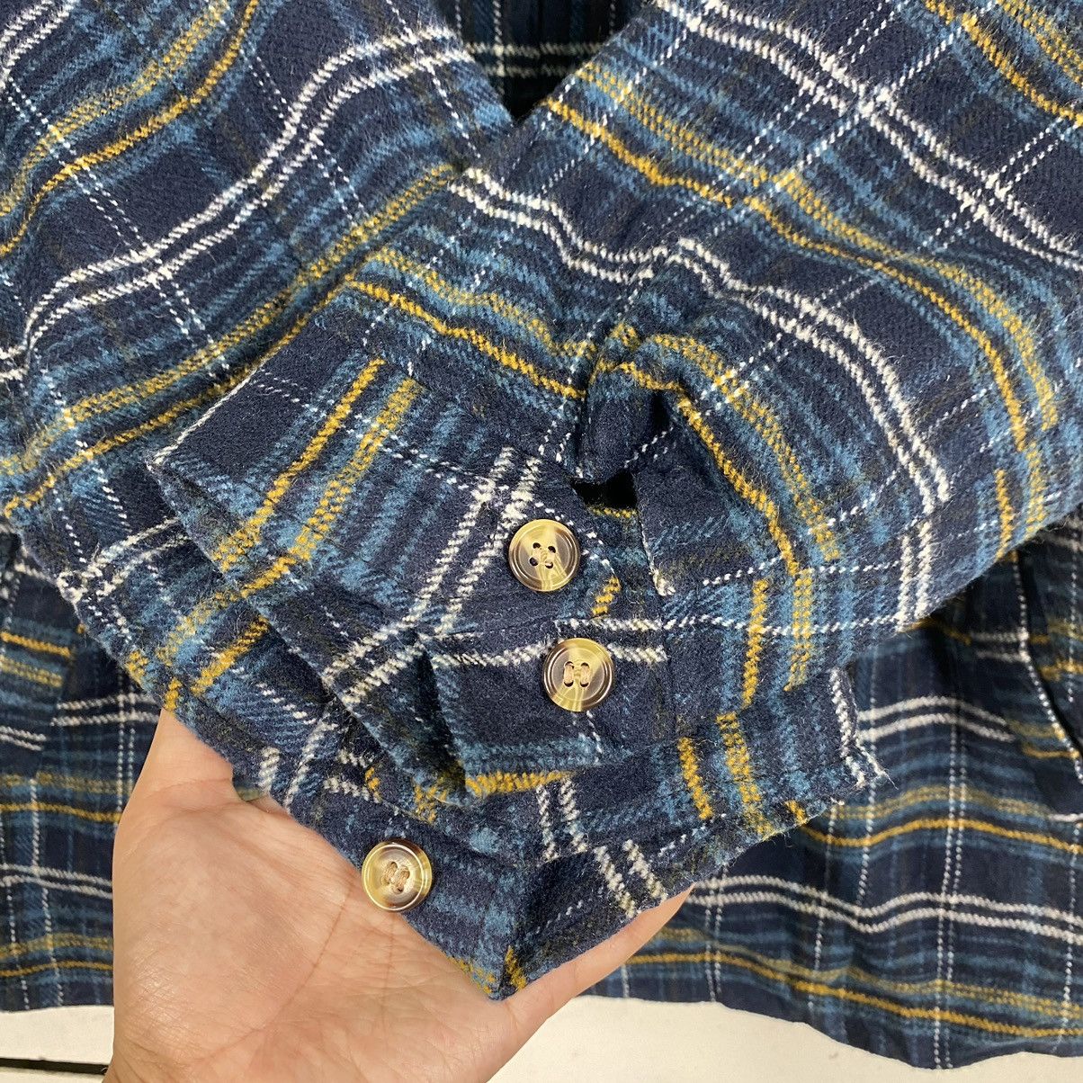 Japanese Brand × Vintage 💥GARAM DEBUTANT TARTAN WORKER RETRO JACKET Size US M / EU 48-50 / 2 - 7 Thumbnail
