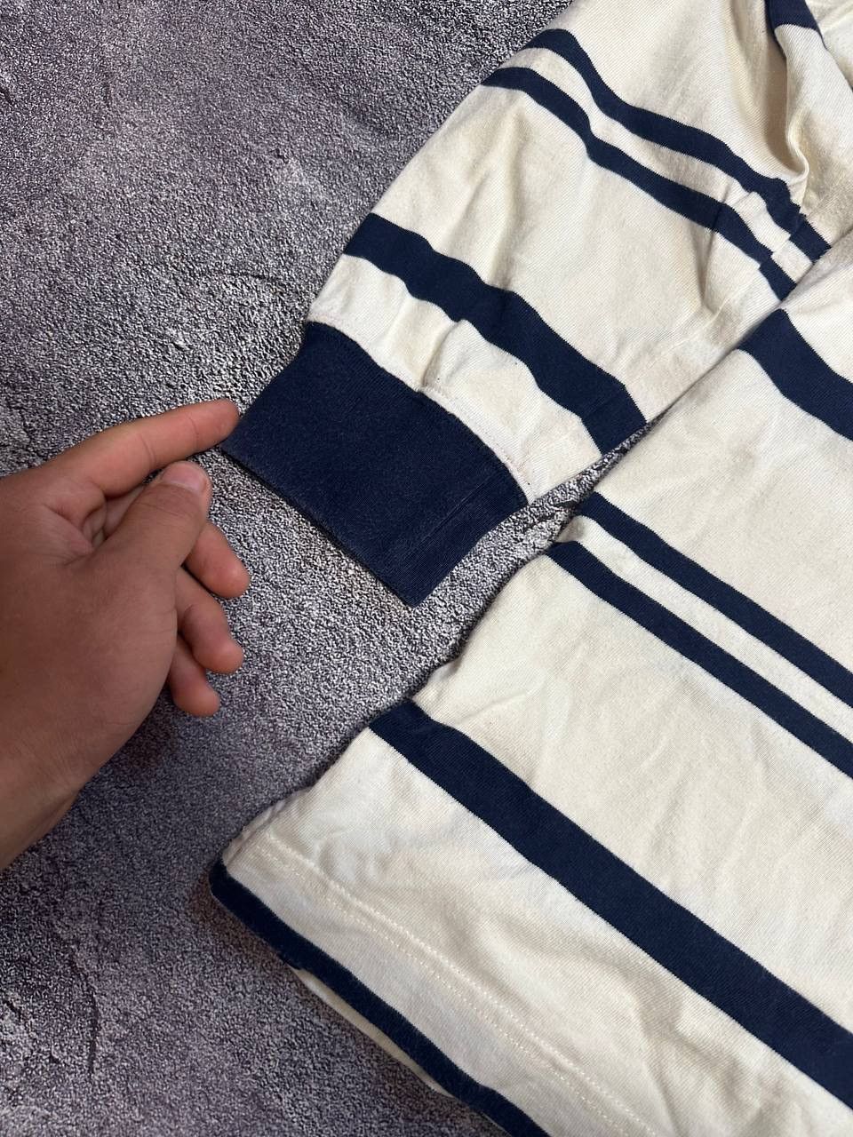 Paul & Shark × Vintage Vintage Paul Shark Rugby Polo Shirt 90s Size US L / EU 52-54 / 3 - 5 Thumbnail