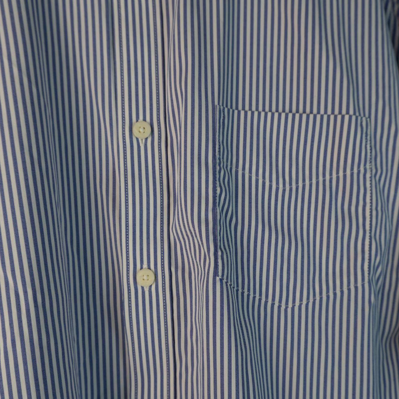 UNTUCKit UNTUCKit Shirt Men's XL Blue Striped Size US XL / EU 56 / 4 - 4 Thumbnail