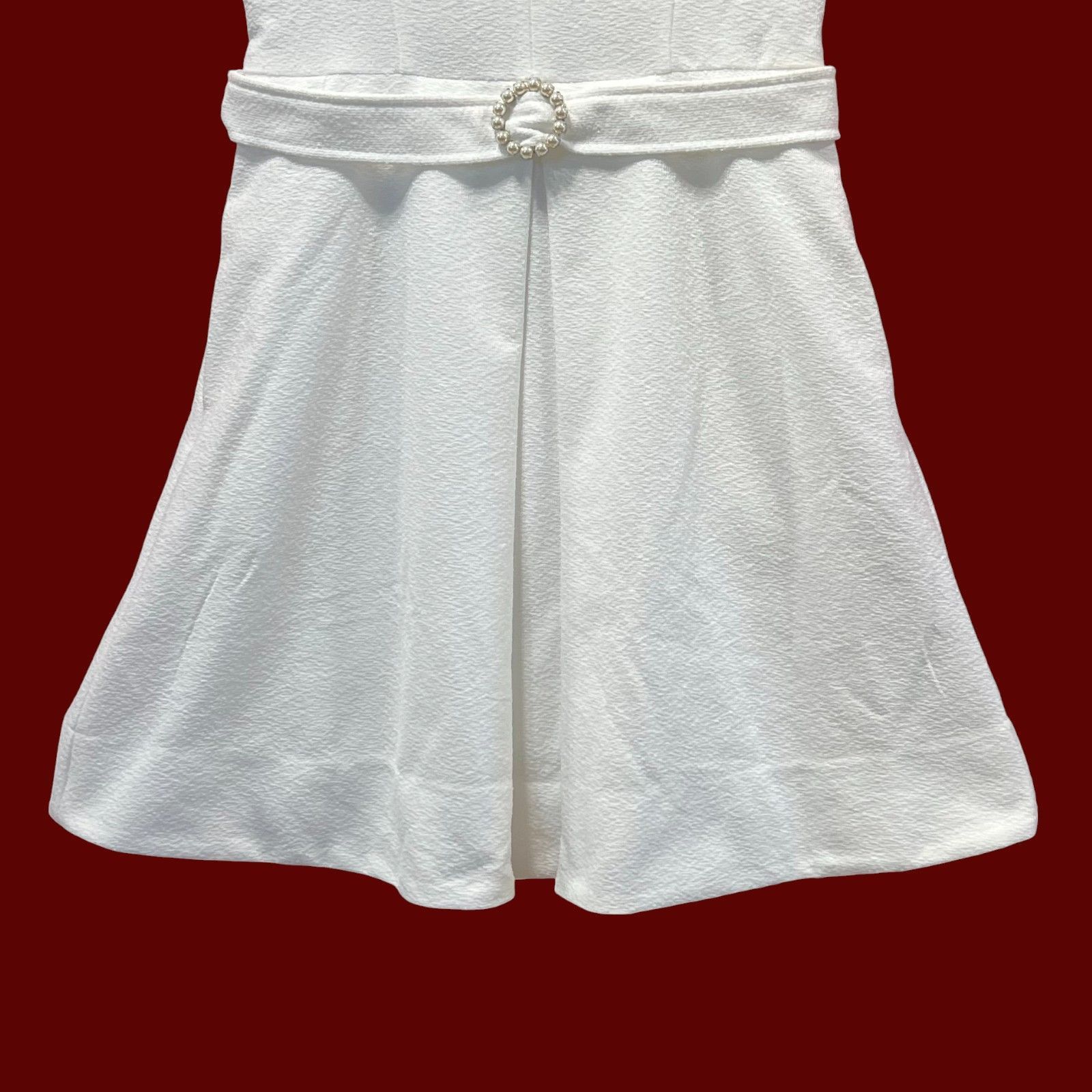 Other Danny And Nicole - Women's Sleeveless Fit + Flare Dress - Iv Size M / US 6-8 / IT 42-44 - 17 Thumbnail