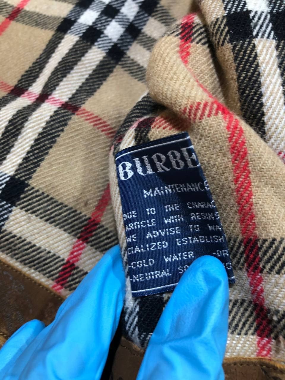 Burberry Zip Jacket Y2K Luxury Burberrys Vintage Streetwear Size US XL / EU 56 / 4 - 3 Thumbnail