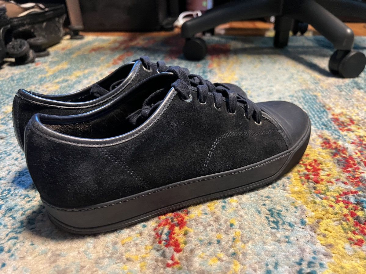 Lanvin Lanvin Suede low top sneaker Navy DBB1 Size US 11 / EU 44 - 2 Thumbnail