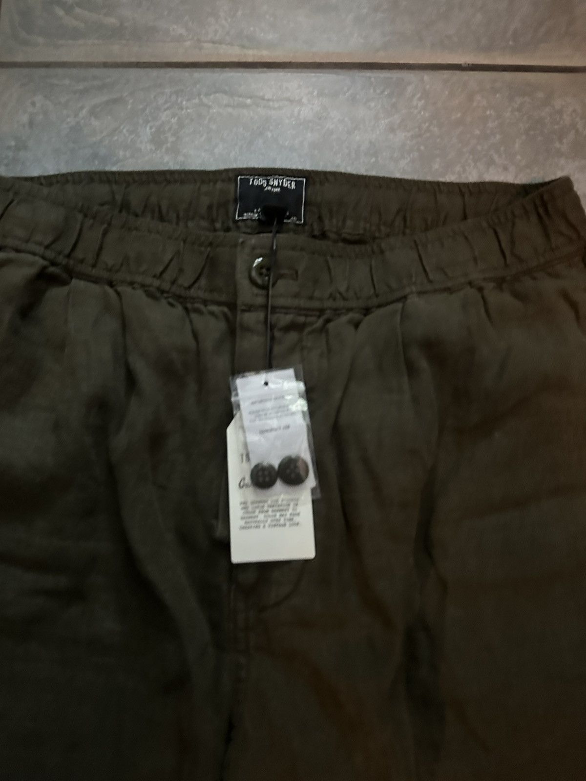 Todd Snyder Todd Snyder Linen Pants Size US 34 / EU 50 - 2 Thumbnail