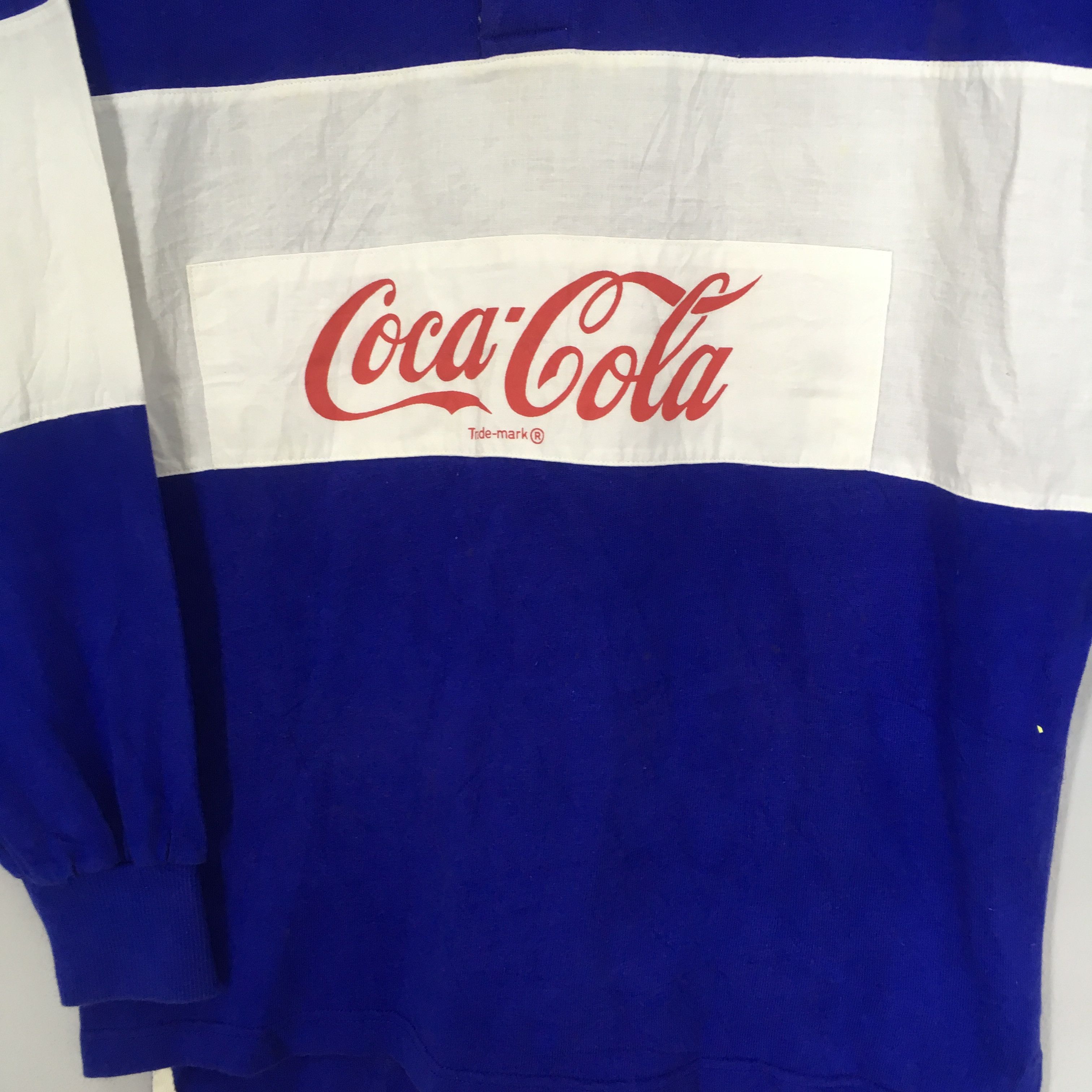 Coca Cola Vintage 90s Coca Cola Polo Rugby Carbonated Drink Size US L / EU 52-54 / 3 - 6 Thumbnail