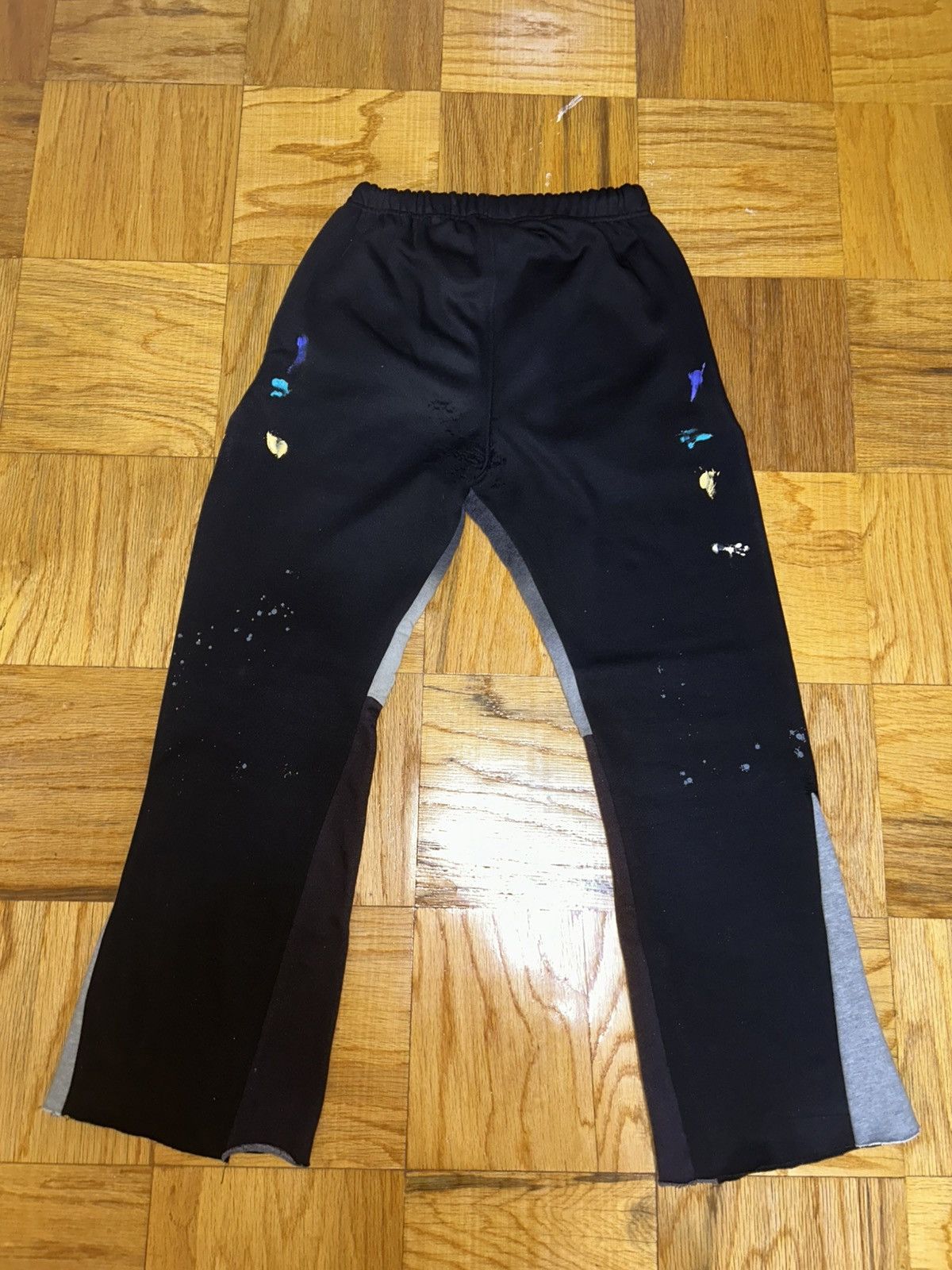 MNML MNML Black Flared Sweats Size US 31 - 2 Thumbnail