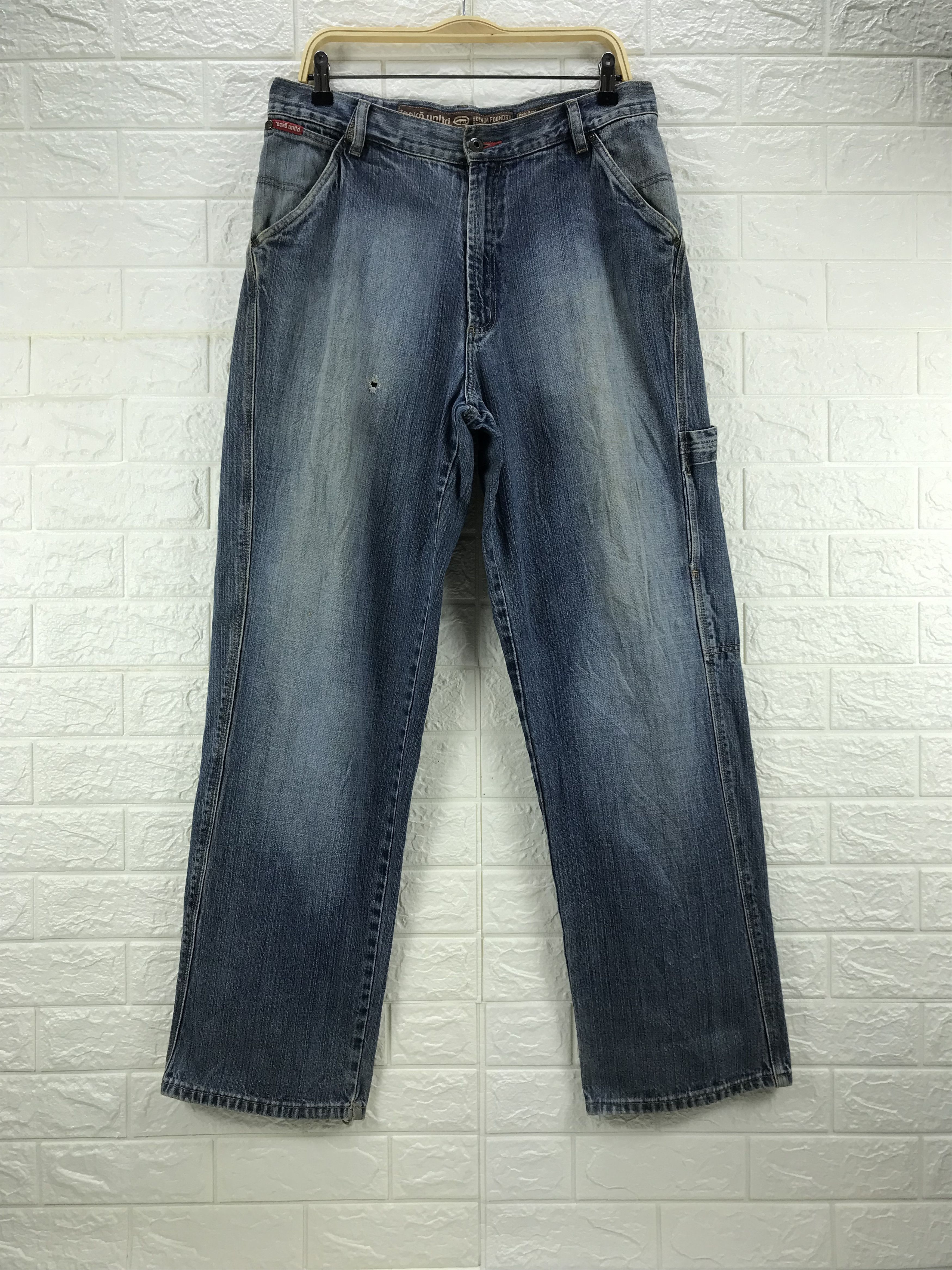 Ecko Unltd. Vintage Ecko Unltd Carpenter Wide Baggy Jeans Size US 32 / EU 48 - 1 Thumbnail