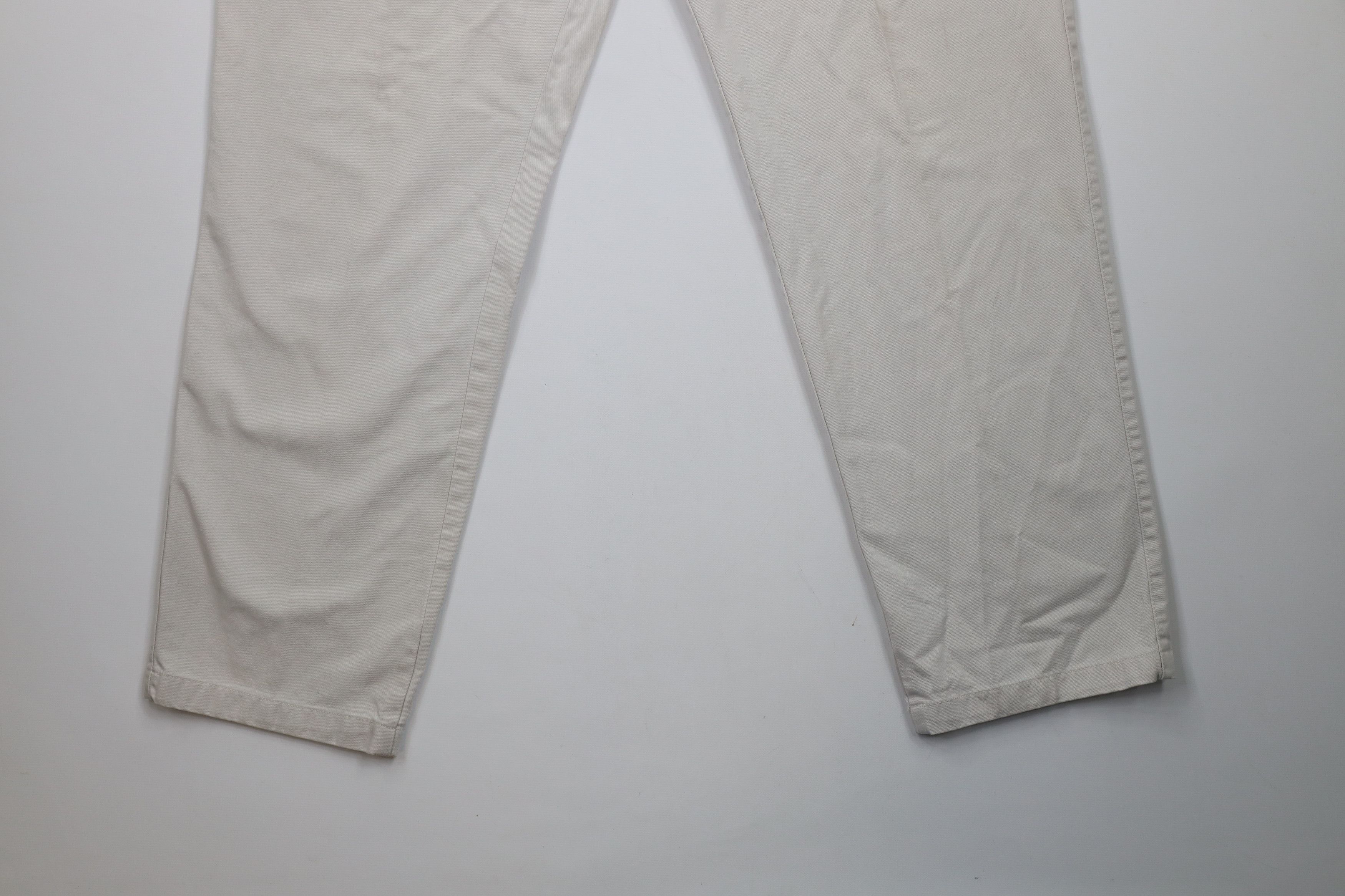 Ralph Lauren × Vintage Vintage 90s Chaps Ralph Lauren Chino Pants Trousers Beige Size US 36 / EU 52 - 4 Thumbnail