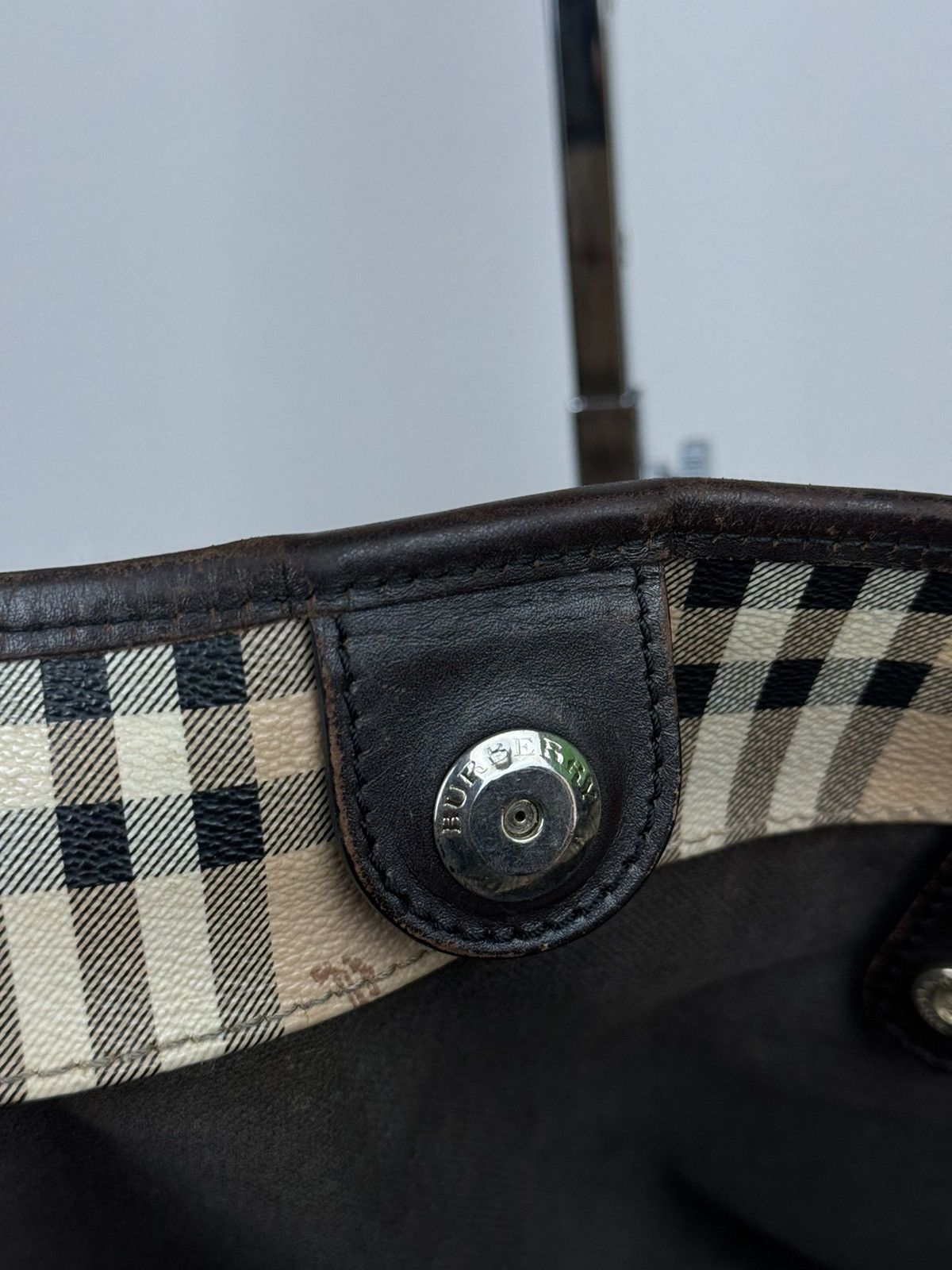 Burberry Leather shoulder bag Burberry original luxury casual item Size ONE SIZE - 4 Thumbnail