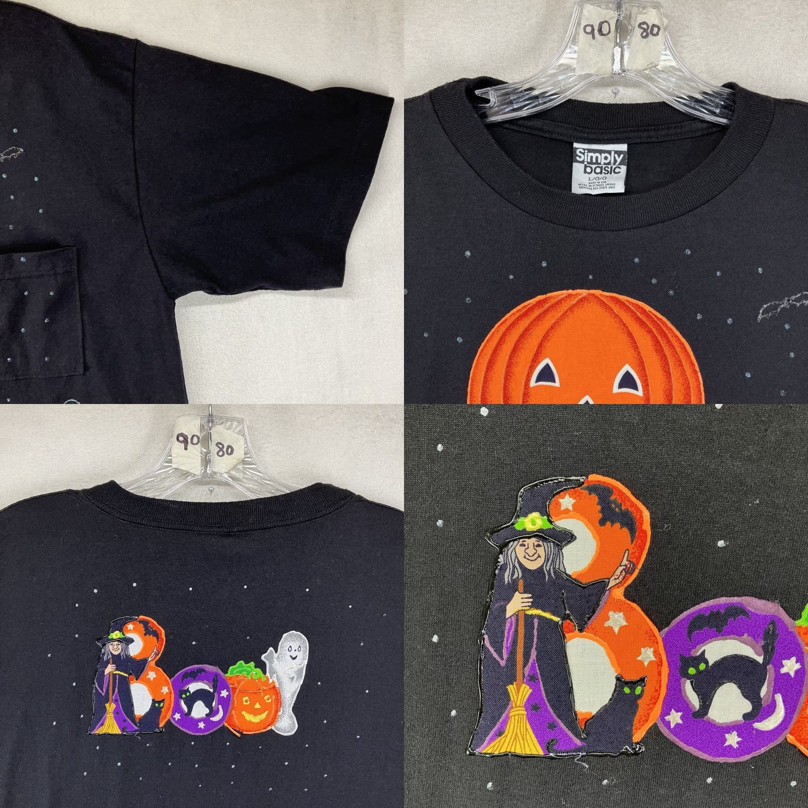 Doublet Vintage Women's Shirt Large USA Pocket Double Sided Art Fun Paint Halloween Size L / US 10 / IT 46 - 10 Thumbnail