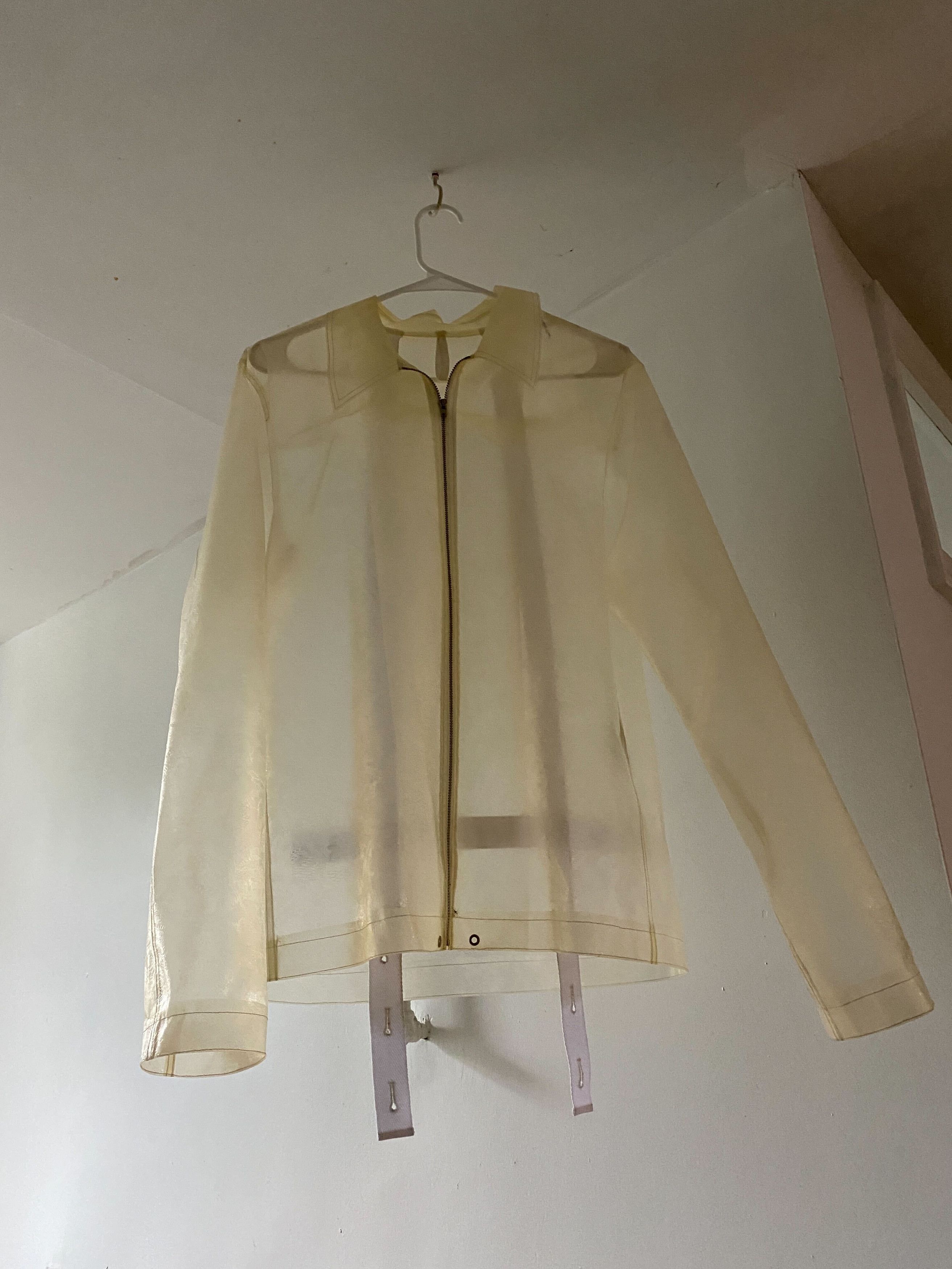 Helmut Lang Sample "Embossed Lace" Jacket Spring 2019 Size US M / EU 48-50 / 2 - 1 Thumbnail