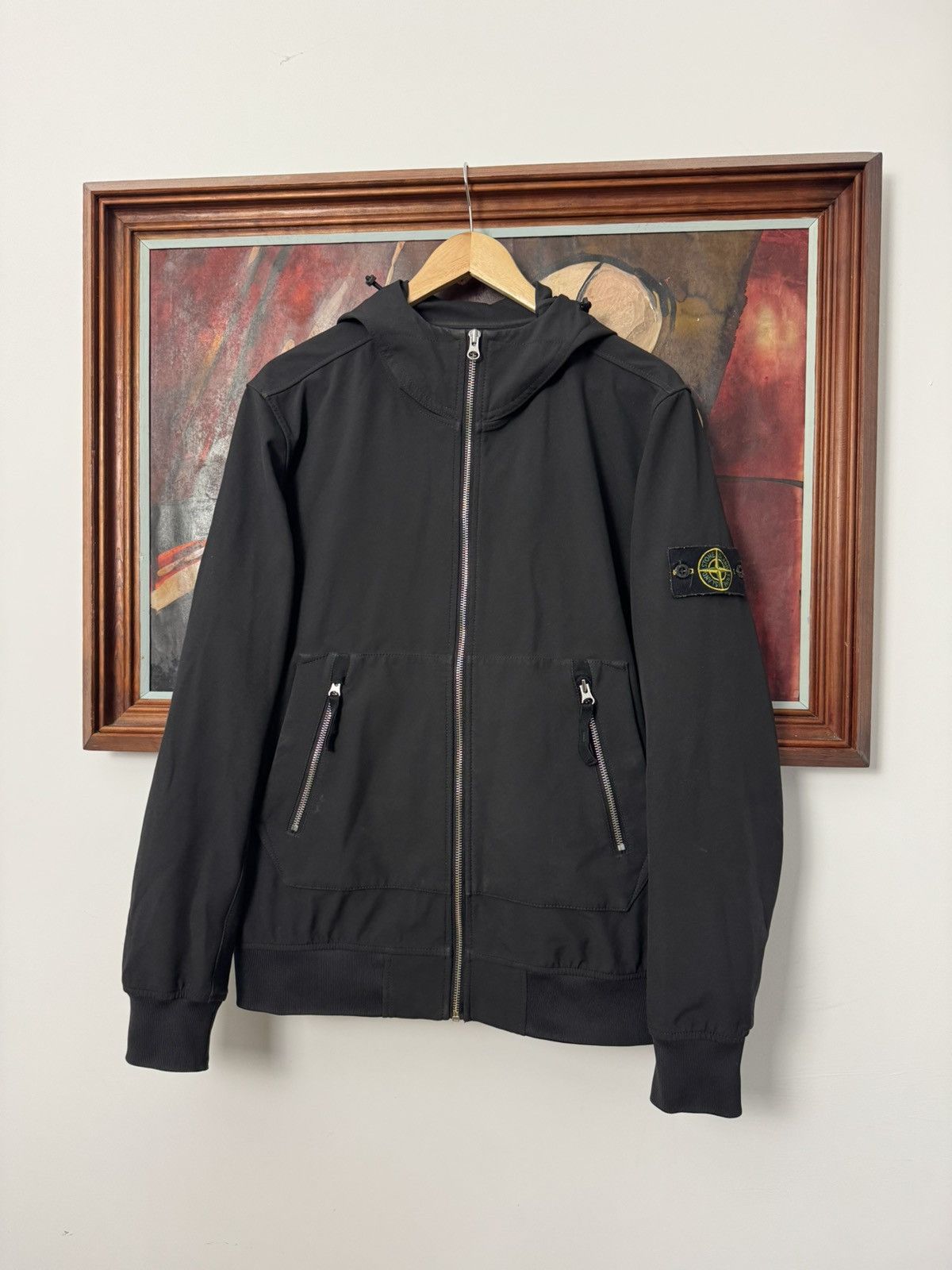 Stone Island Light Soft Shell-R Jacket Casual Sportswear - Main Image