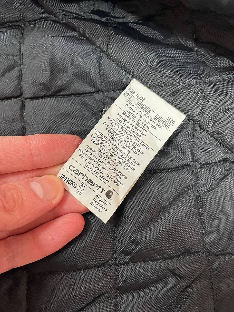 Carhartt Workwear Vintage Carhartt Jacket Quilted Size US XL / EU 56 / 4 - 12 Thumbnail