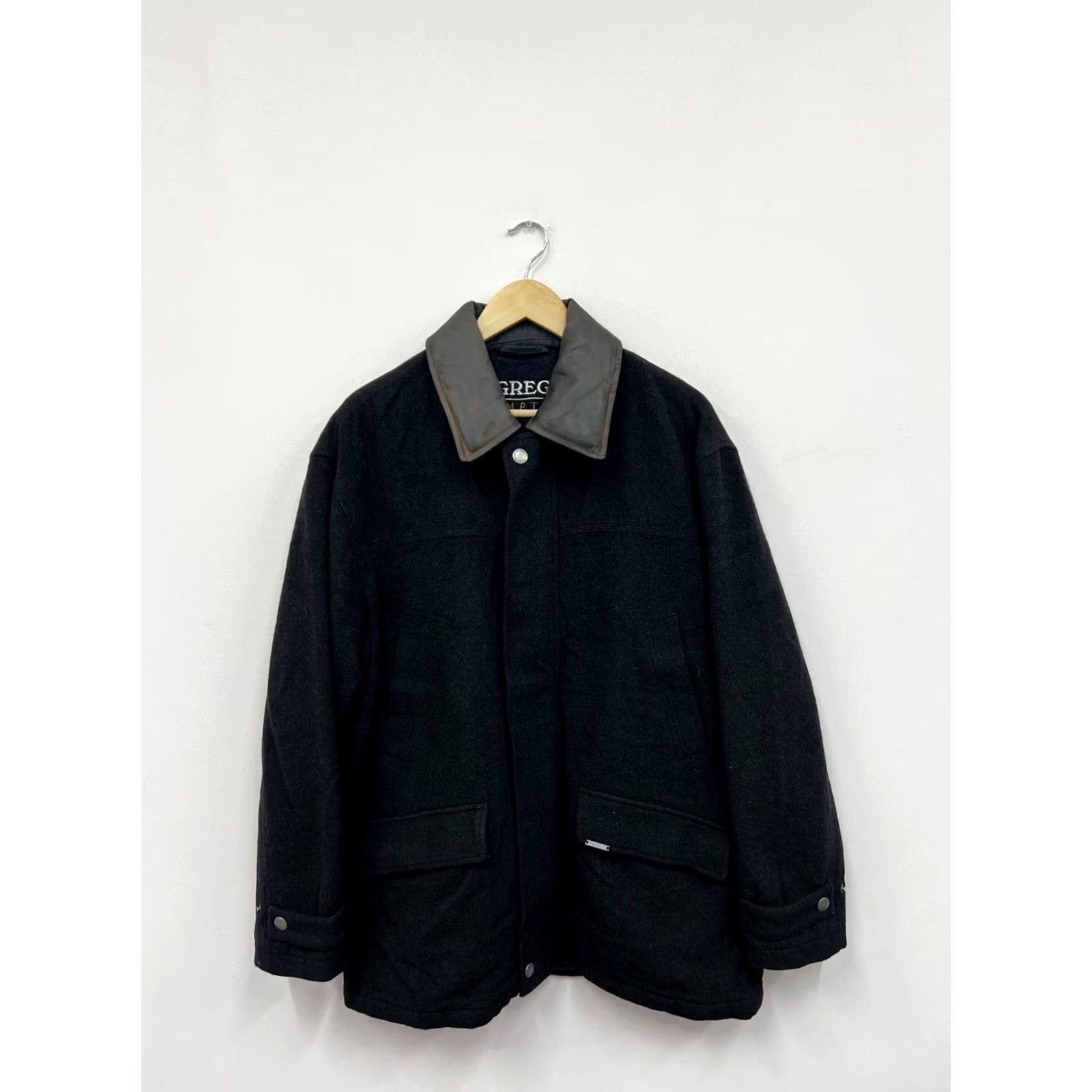 McGregor VINTAGE McGregor Parka Jacket Mens XL Wool Cashmere Blend Dark gray Size US XL / EU 56 / 4 - 5 Thumbnail