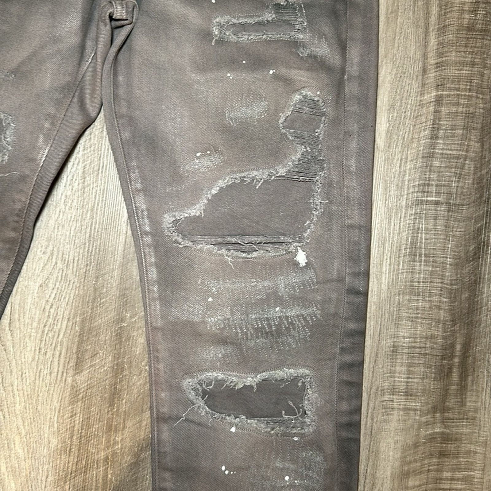 Prps PRPS Windsor Coated Skinny Jeans (NWOT) - 33 Size US 33 - 6 Thumbnail